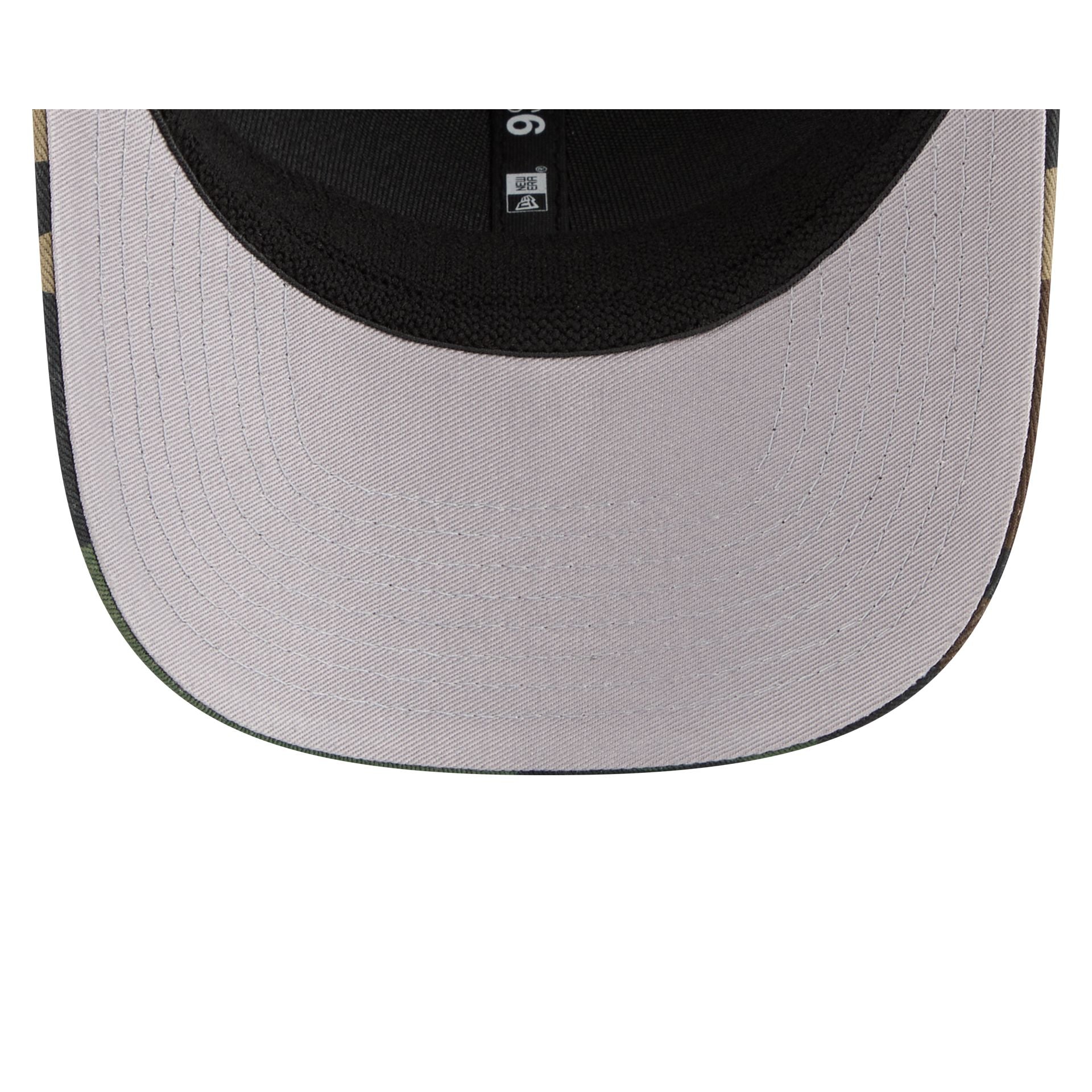 Michigan State Spartans Camo Canvas 9SEVENTY Trucker Hat - Image 7