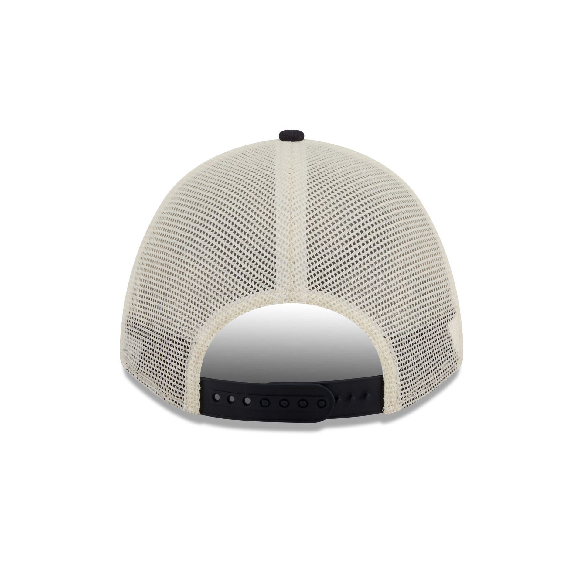 Notre Dame Fighting Irish Retro Chrome Women's White 9FORTY M-Crown A-Frame Trucker Hat - Image 6