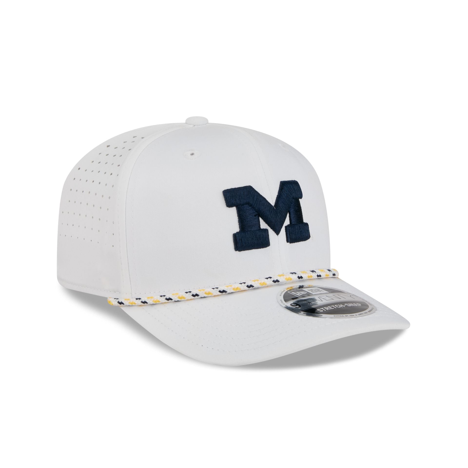 Michigan Wolverines Optic White Performance Rope 9SEVENTY Stretch-Snap - Image 3