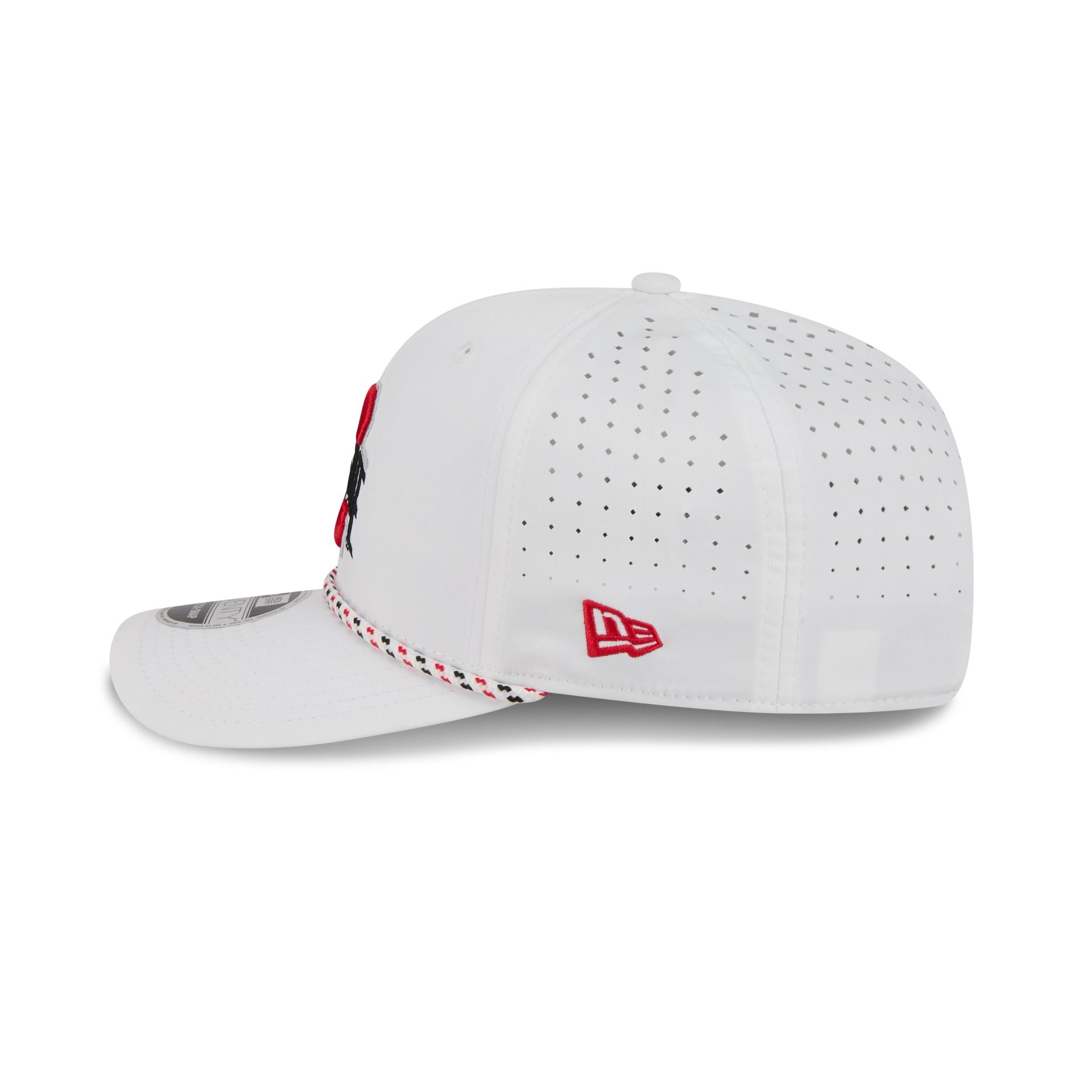 Ohio State Buckeyes Optic White Performance Rope 9SEVENTY Stretch-Snap Hat - Image 4