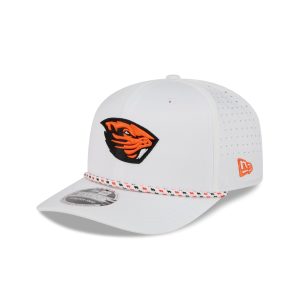 Oregon State Beavers Optic White Performance Rope 9SEVENTY Stretch-Snap Hat