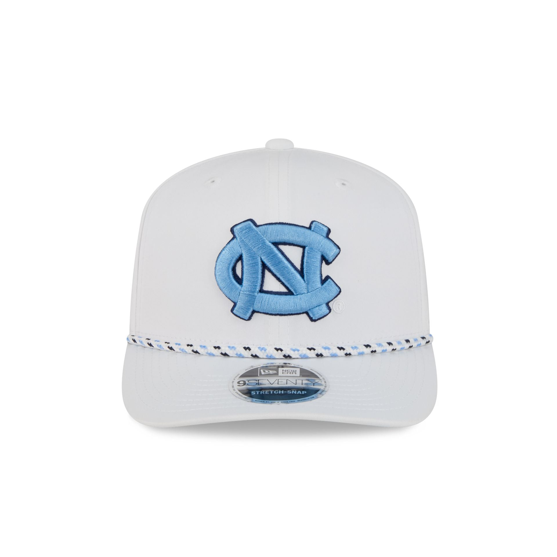 North Carolina Tar Heels Optic White Performance Rope 9SEVENTY Stretch-Snap Hat - Image 2
