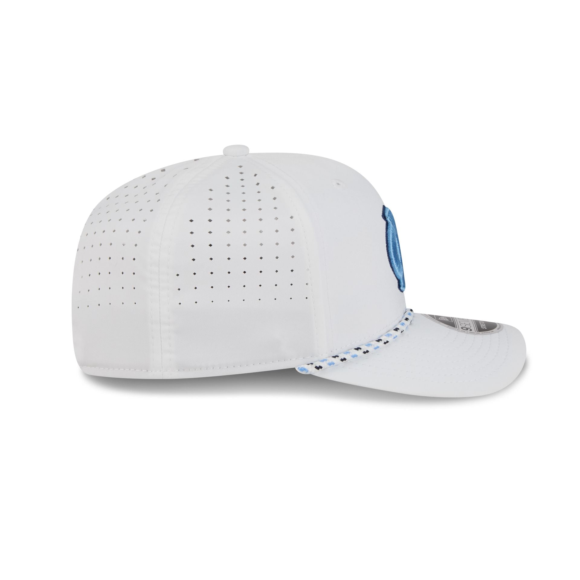 North Carolina Tar Heels Optic White Performance Rope 9SEVENTY Stretch-Snap Hat - Image 5
