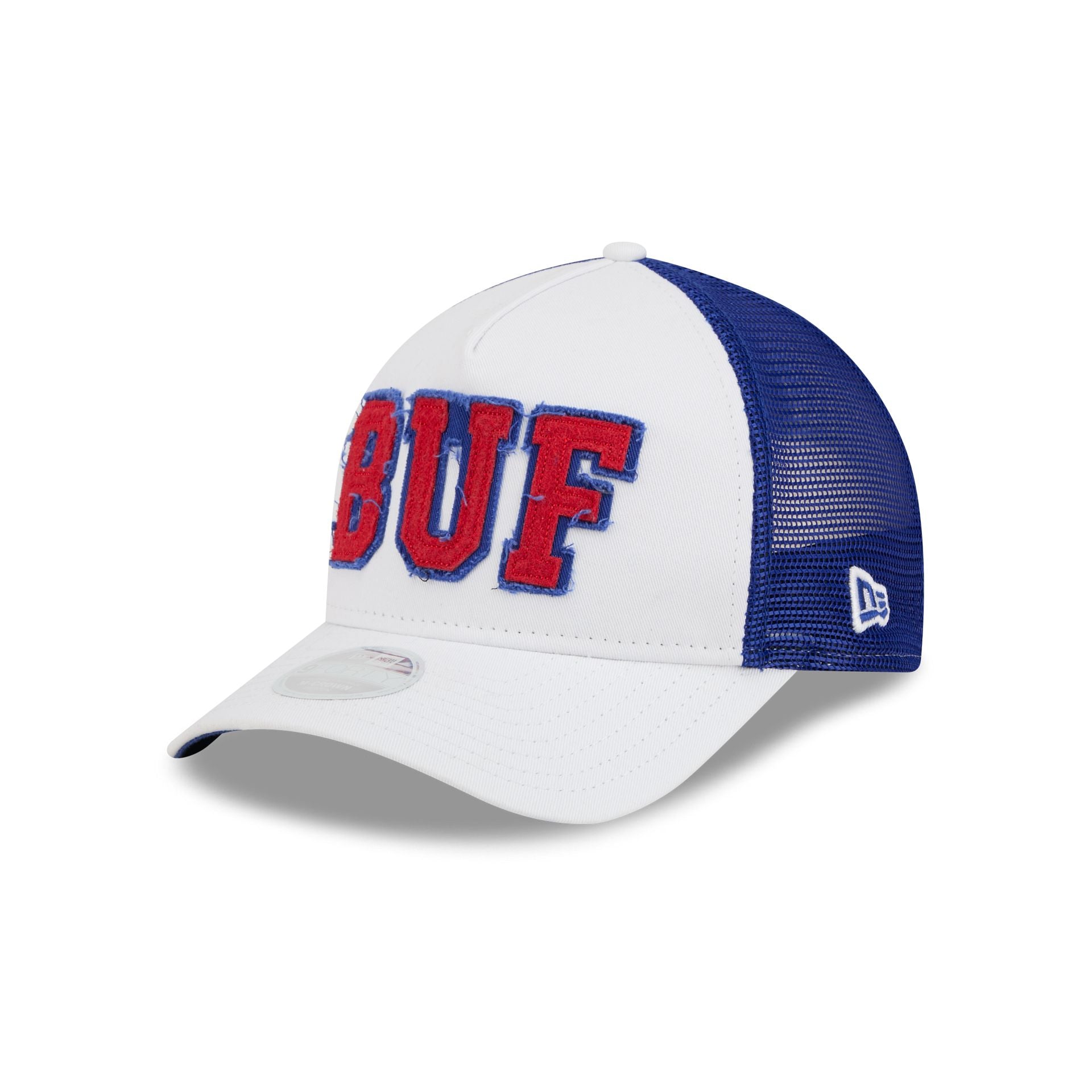 Buffalo Bills Optic White Felt Logo Women's 9FORTY M-Crown A-Frame Tru - Image 3