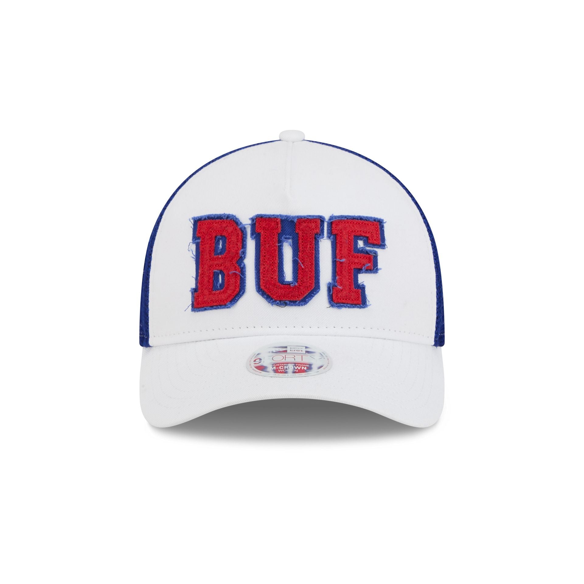 Buffalo Bills Optic White Felt Logo Women's 9FORTY M-Crown A-Frame Tru - Image 2