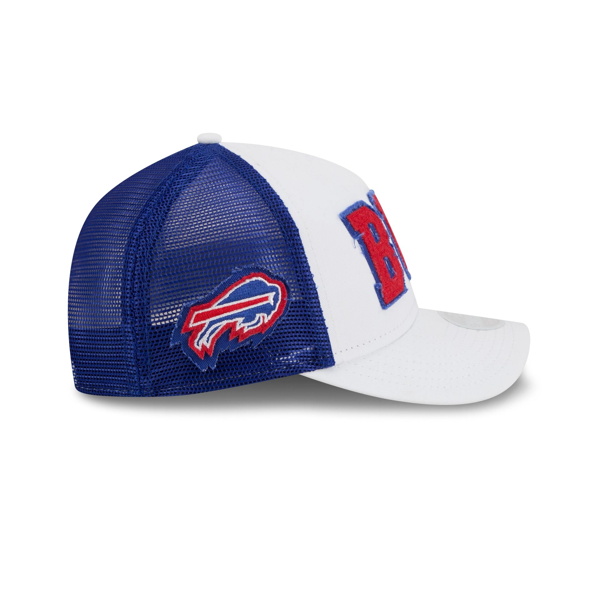 Buffalo Bills Optic White Felt Logo Women's 9FORTY M-Crown A-Frame Tru - Image 4