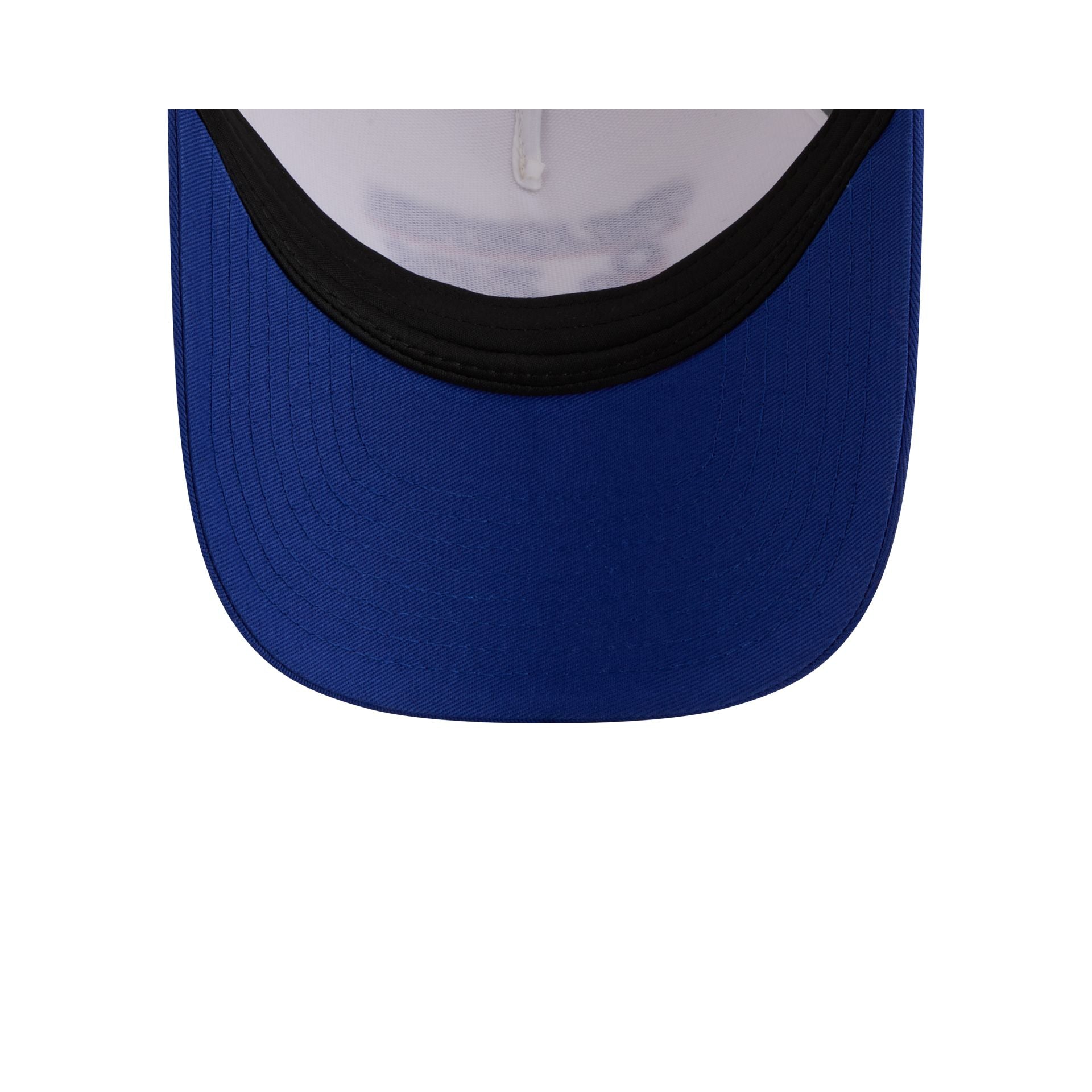 Philadelphia 76ers Retro Chrome Women's White 9FORTY M-Crown A-Frame Trucker Hat - Image 7