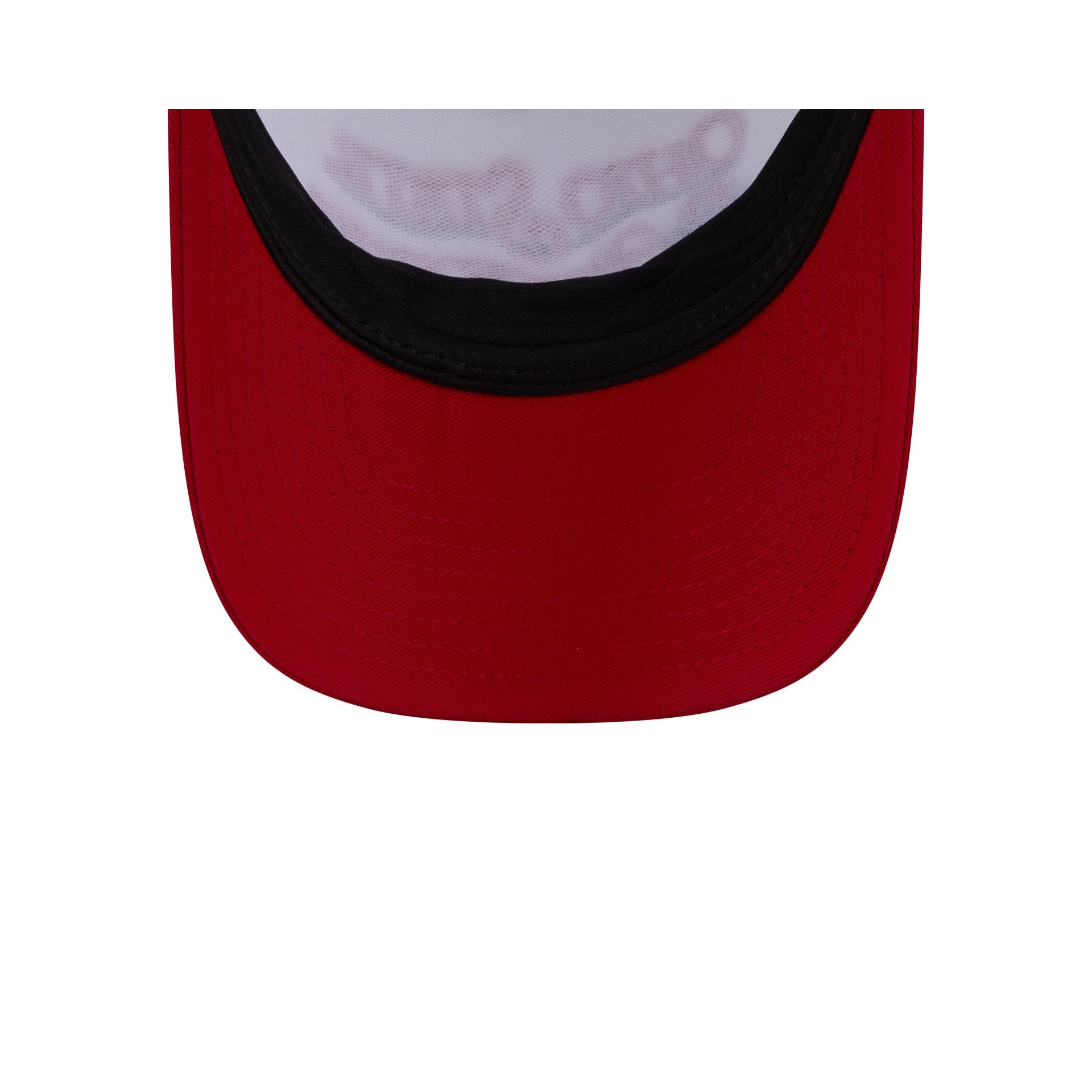 Ohio State Buckeyes Retro Chrome Women's White 9FORTY M-Crown A-Frame Trucker Hat - Image 7