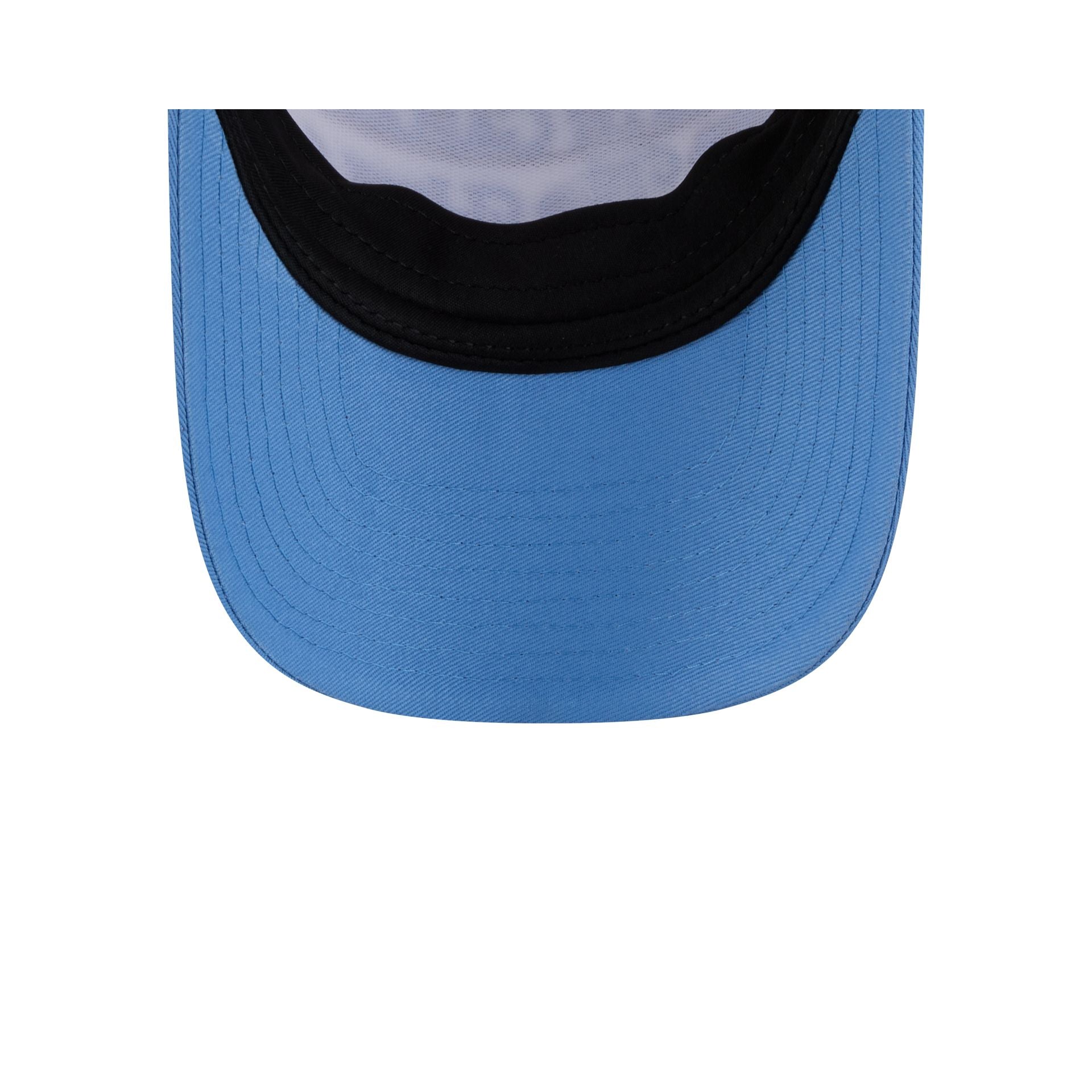 North Carolina Tar Heels Retro Chrome Women's White 9FORTY M-Crown A-Frame Trucker Hat - Image 7