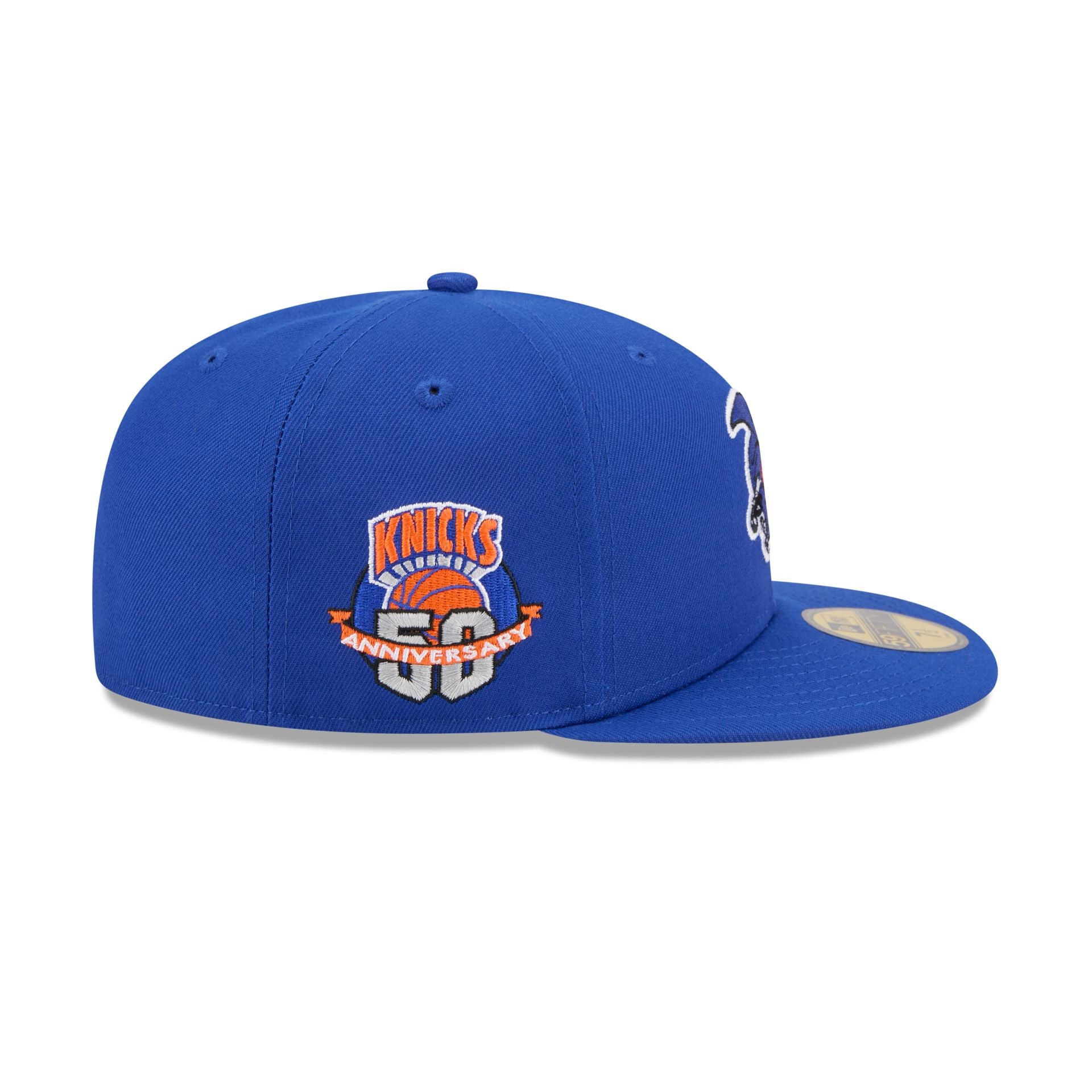 New York Knicks 1946-1963 Hardwood Classics Sidepatch 59FIFTY Fitted Hat - Image 4