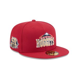 Denver Nuggets 1993-2002 Hardwood Classics Sidepatch 59FIFTY Fitted Ha