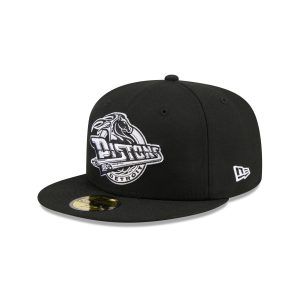Detroit Pistons 1996-2000 Hardwood Classics Black 59FIFTY Fitted Hat