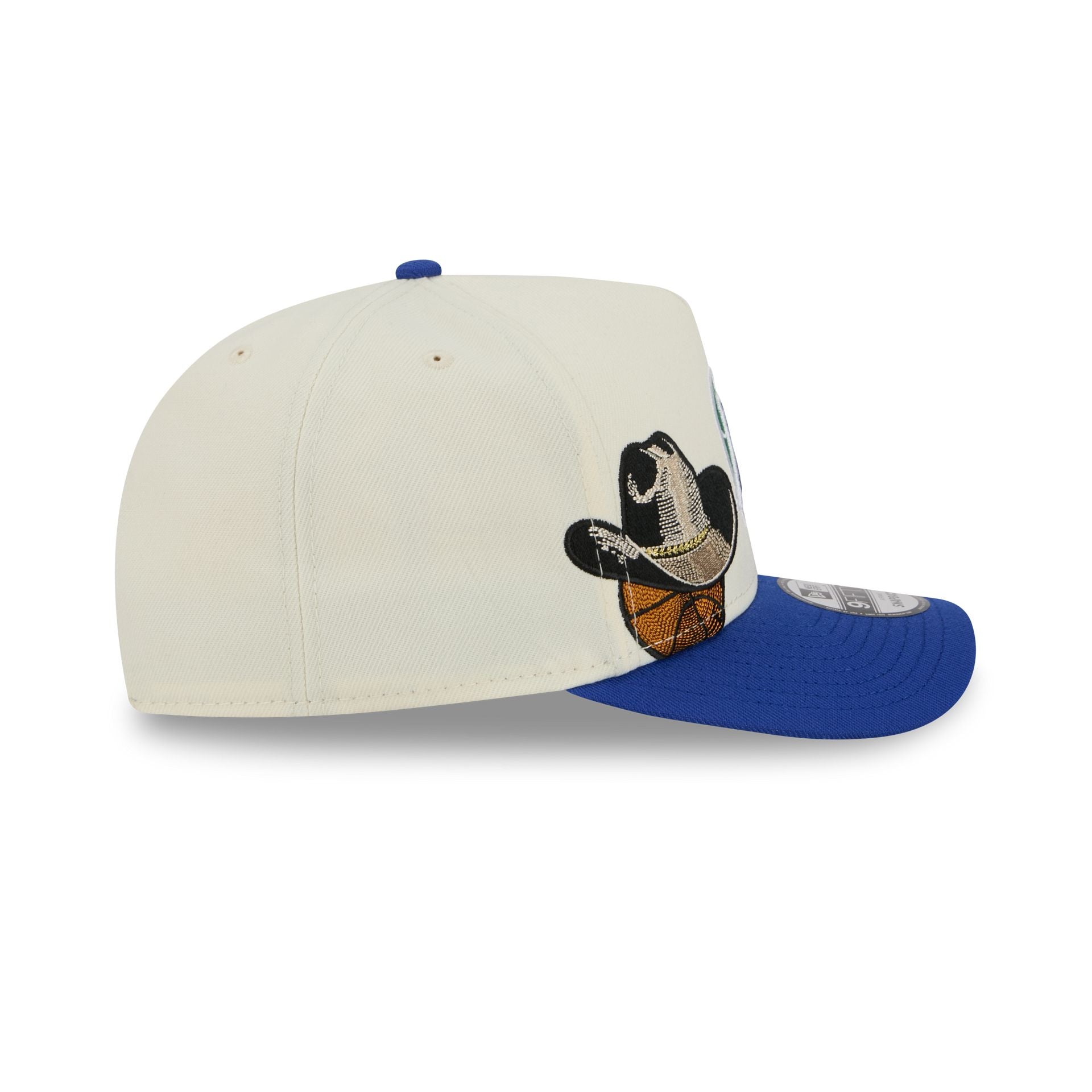 Dallas Mavericks 1970-2000 Hardwood Classics Chrome White 9FIFTY A-Fra - Image 5