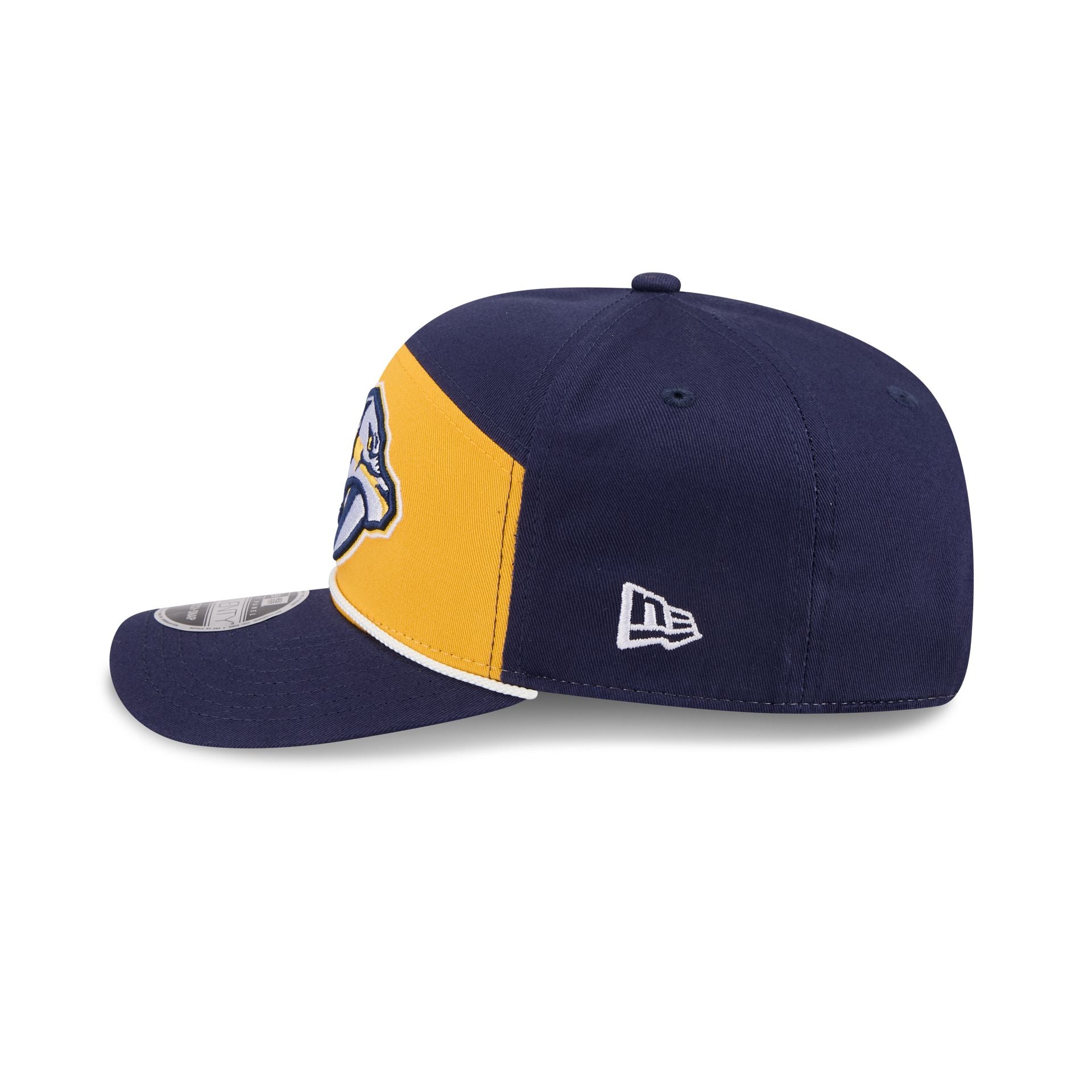 Nashville Predators Split Panel 9SEVENTY Stretch-Snap Hat - Image 4