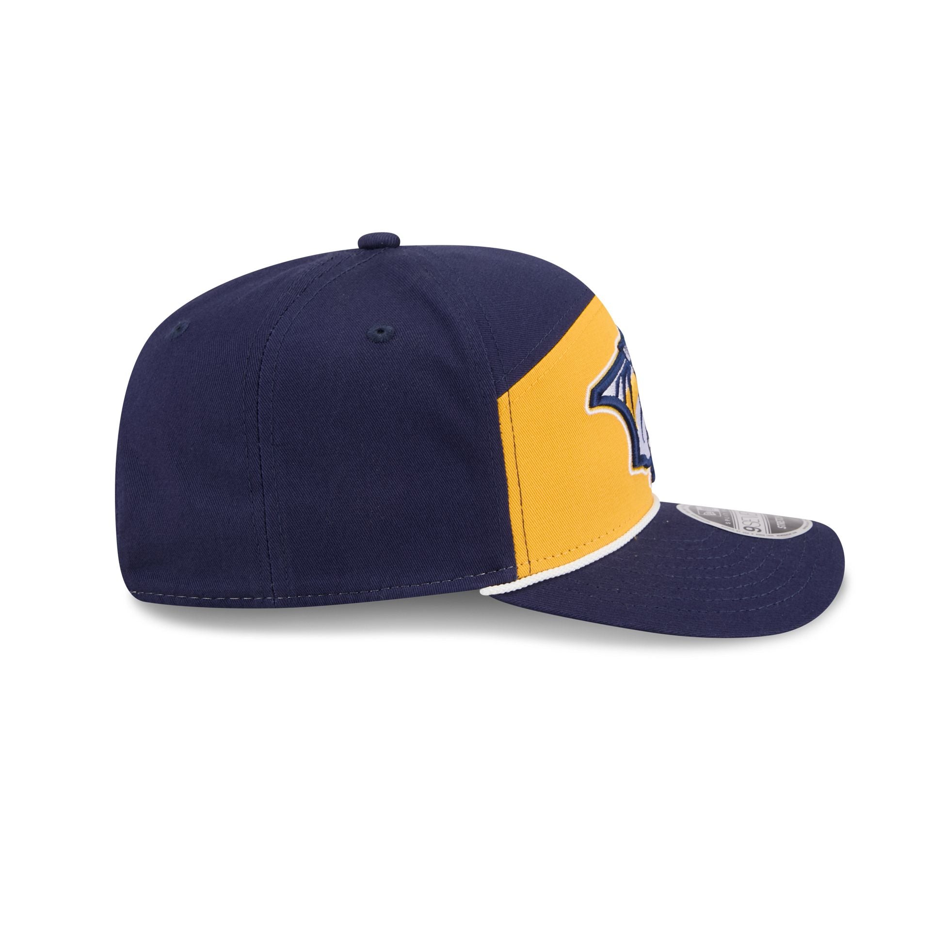 Nashville Predators Split Panel 9SEVENTY Stretch-Snap Hat - Image 5