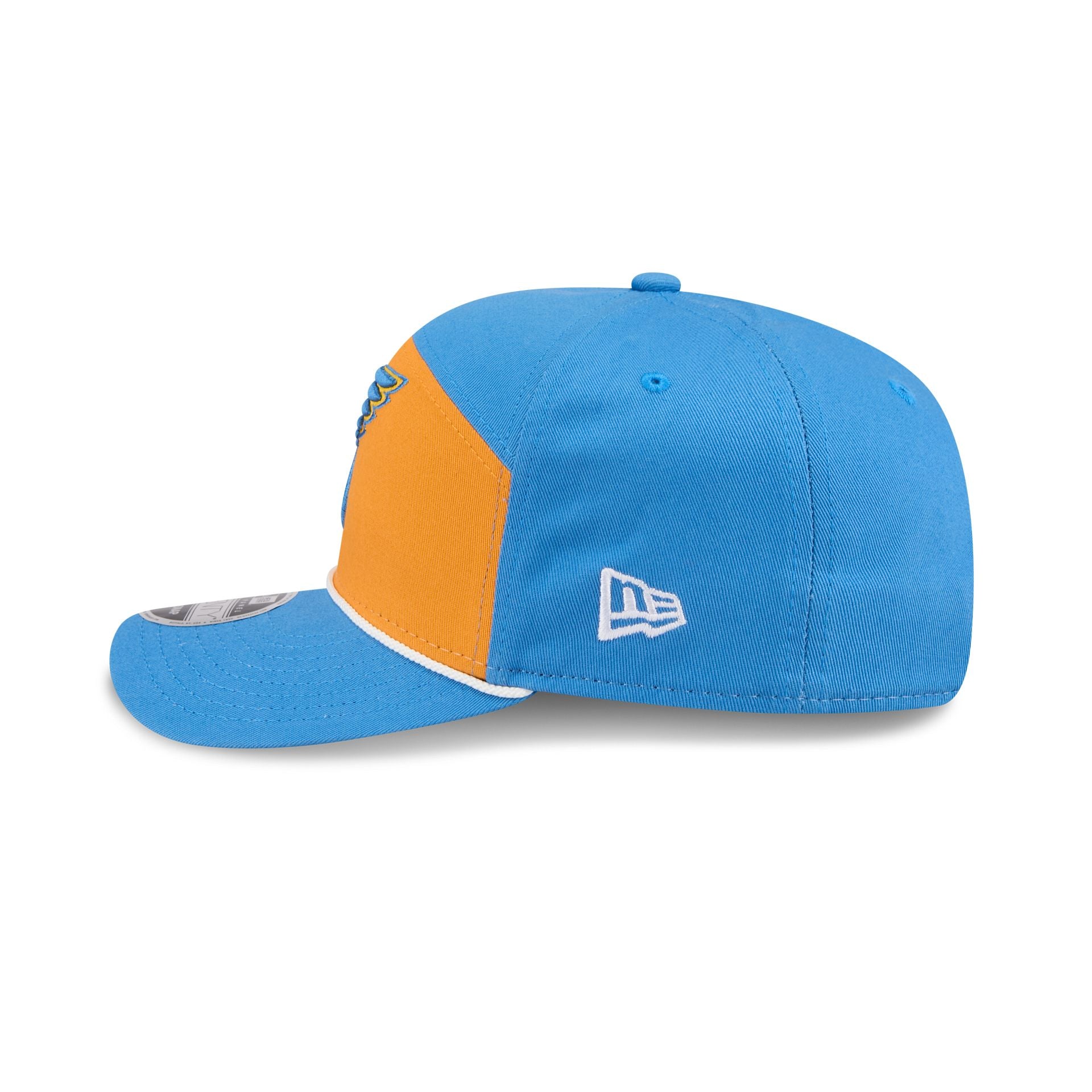 St. Louis Blues Split Panel 9SEVENTY Stretch-Snap Hat - Image 4
