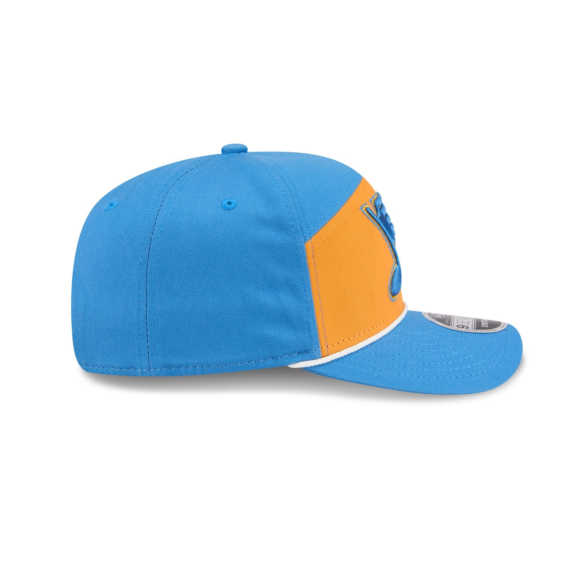St. Louis Blues Split Panel 9SEVENTY Stretch-Snap Hat - Image 5