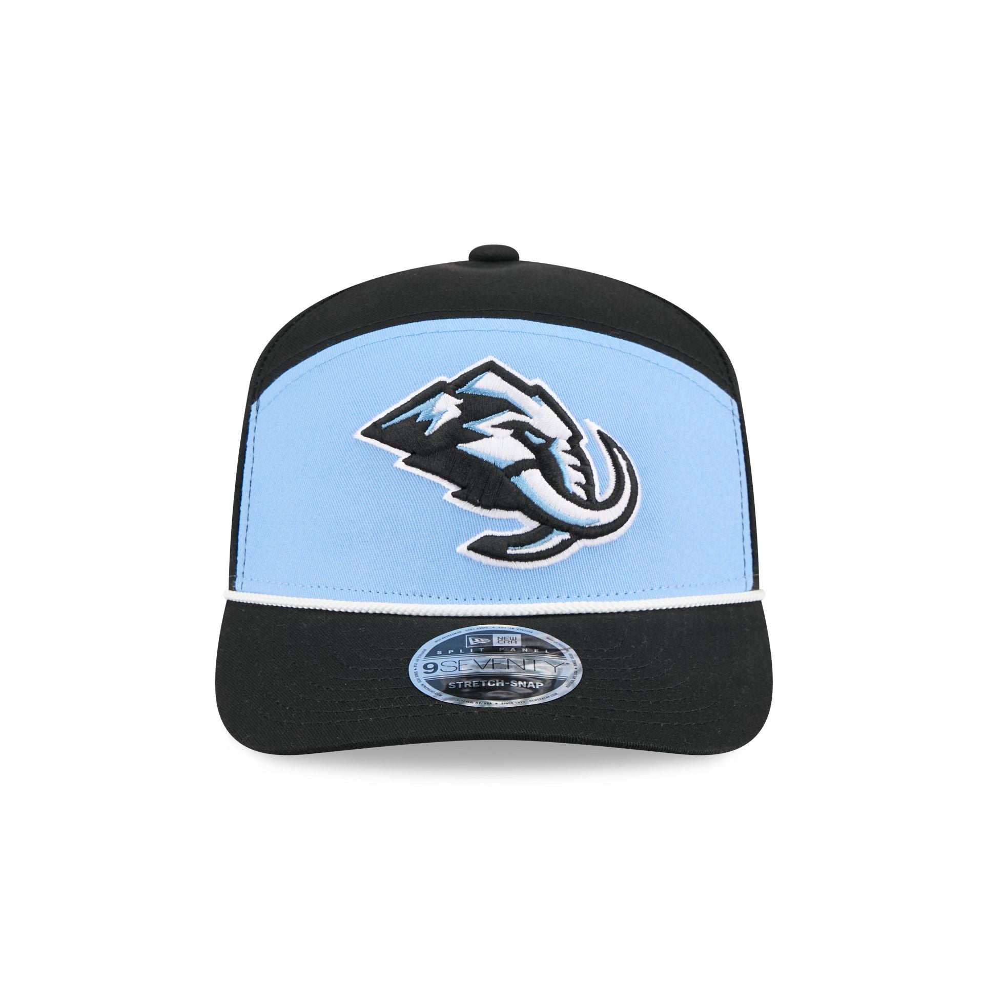 Utah Mammoth Split Panel 9SEVENTY Stretch-Snap Hat - Image 2