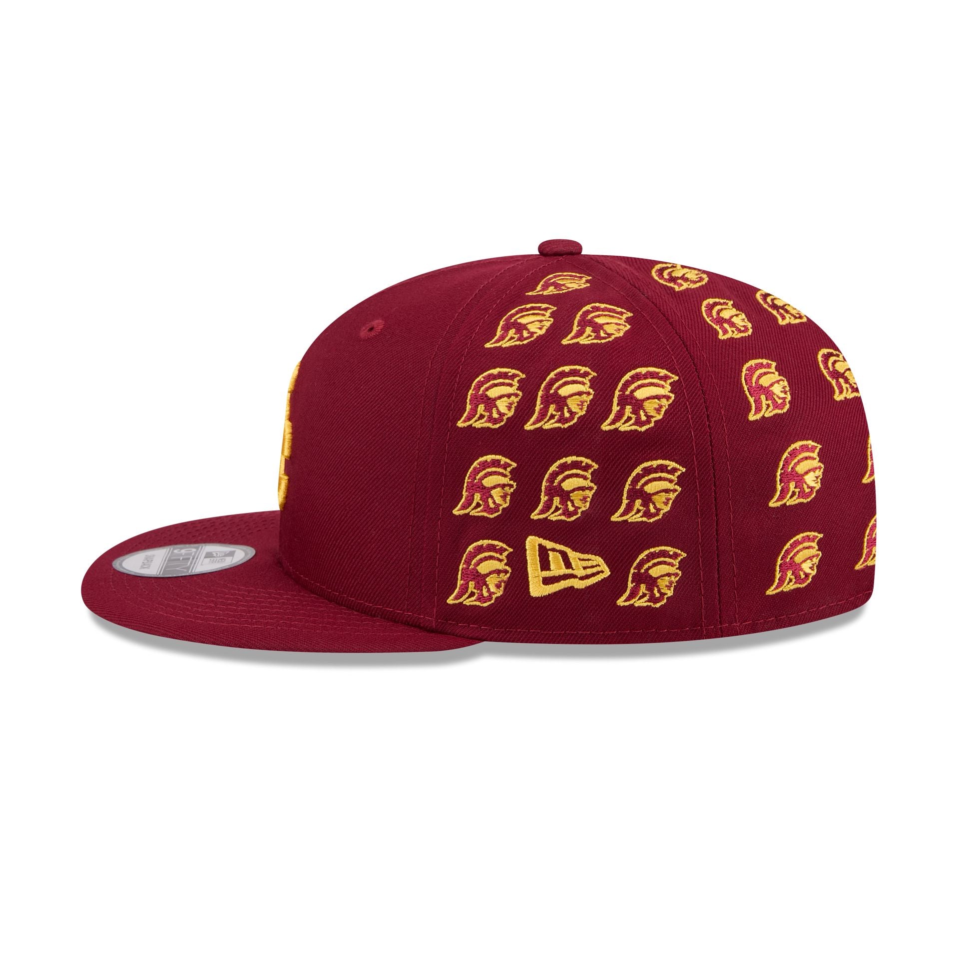 USC Trojans Sticker Helmet 9FIFTY Snapback Hat - Image 4