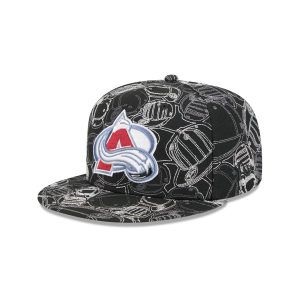 Colorado Avalanche Cap Scramble 59FIFTY Fitted Hat
