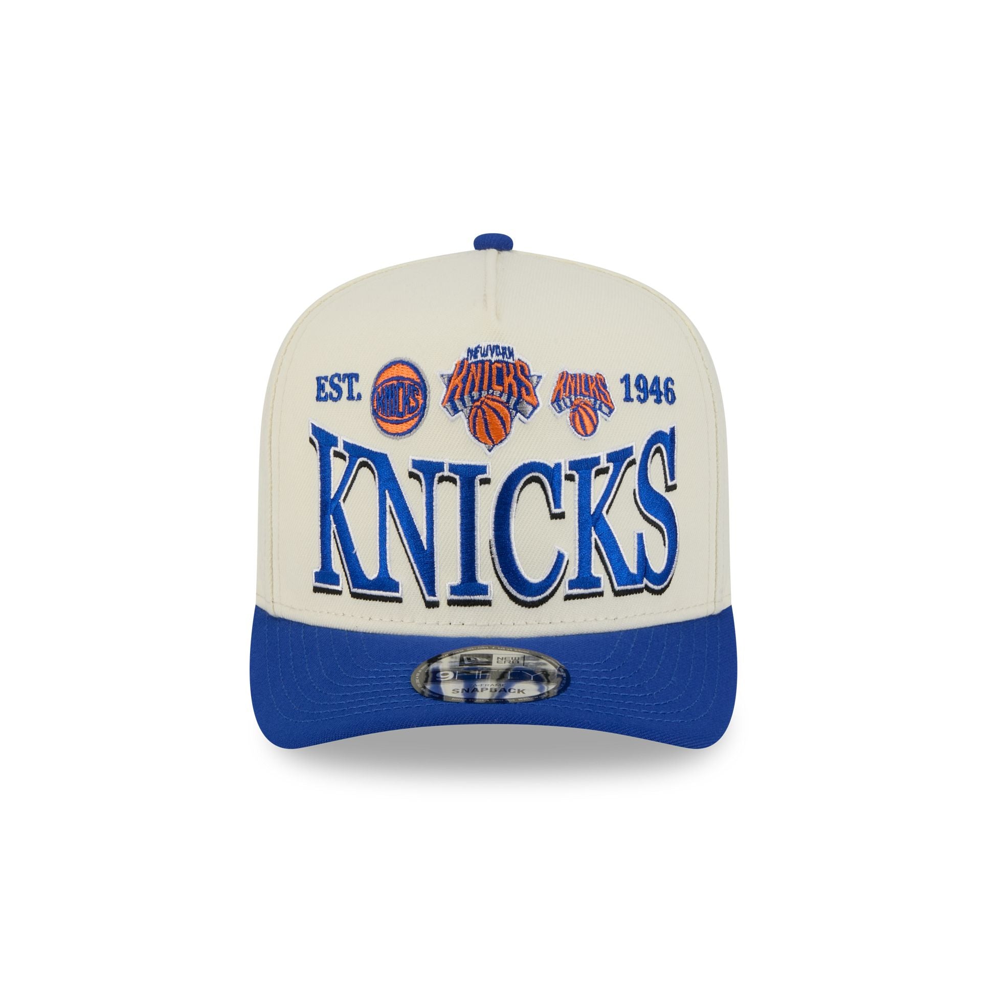 New York Knicks All-Star Game Established 9FIFTY A-Frame Snapback Hat - Image 2