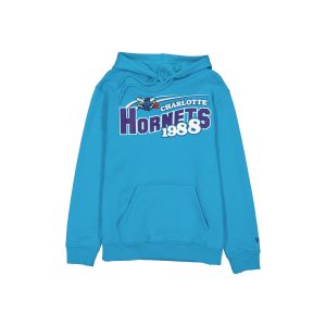 Charlotte Hornets Retro Blue Hoodie
