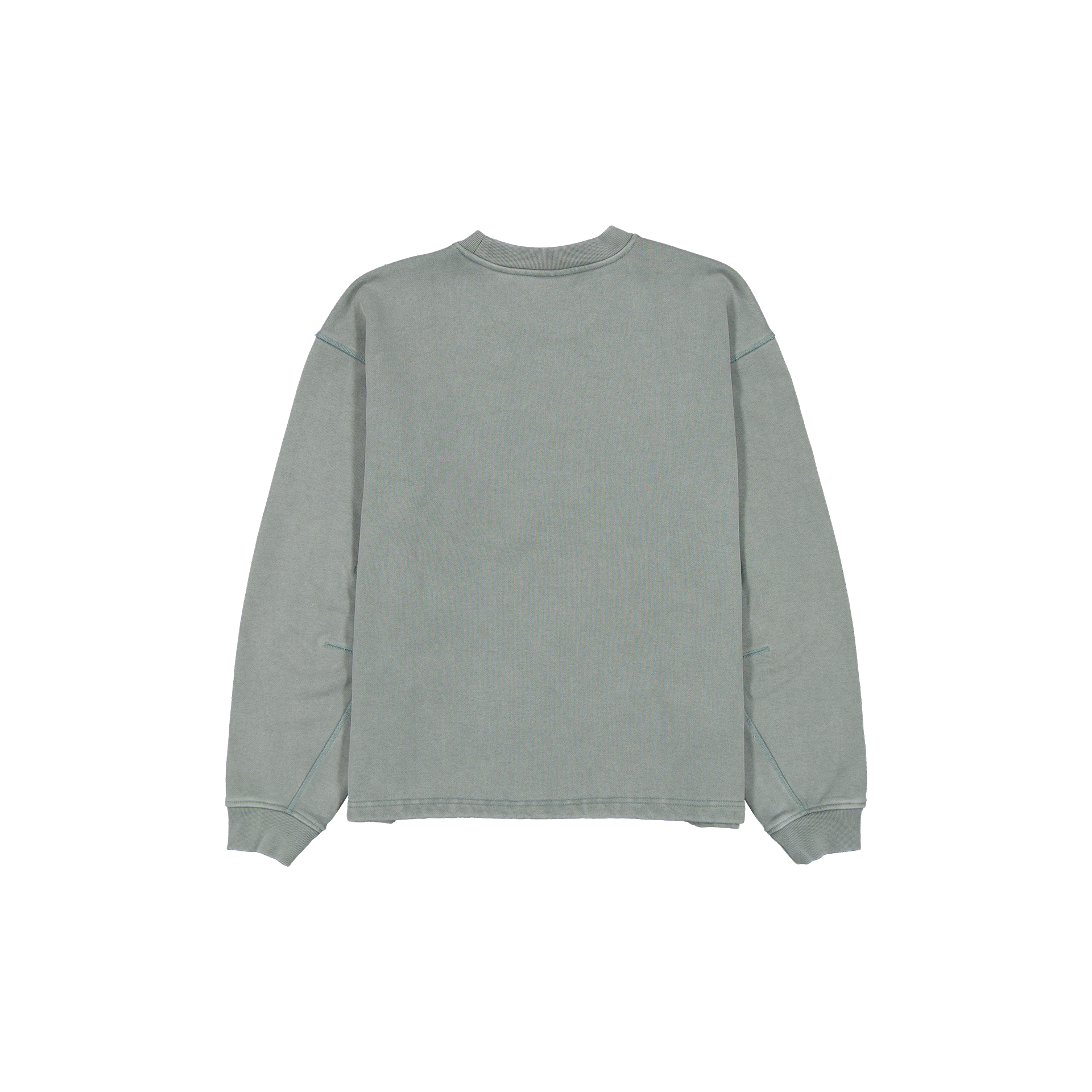 New Era Branded Alden Balsam Green Crewneck - Image 2