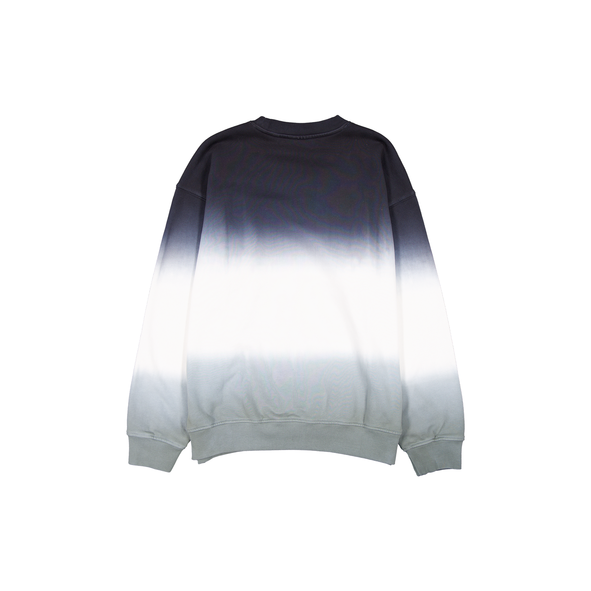 New Era Branded Balsam Green Dip Dye Crewneck - Image 2