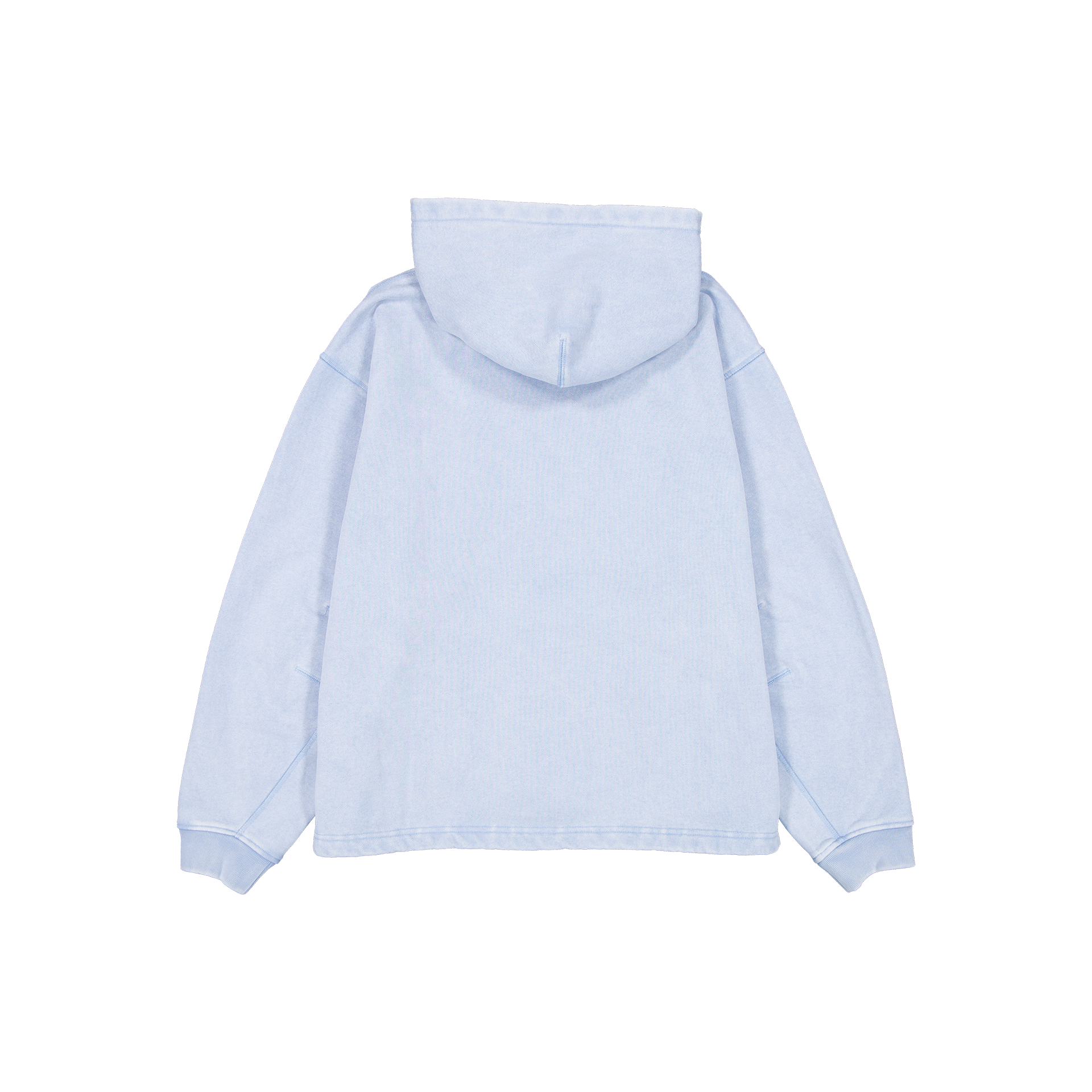 New Era Branded Alden Birdseye Blue Hoodie - Image 2