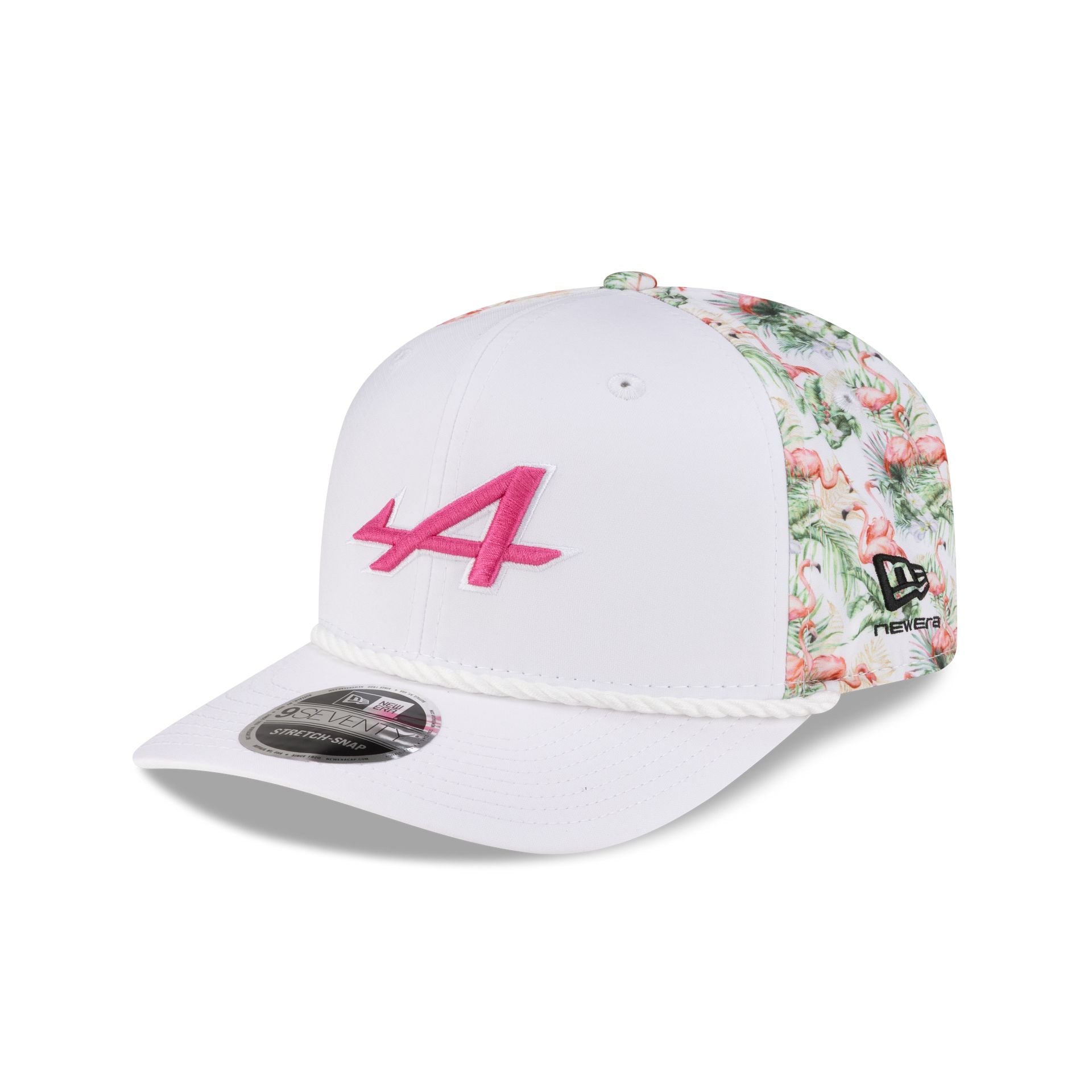 2026 Miami Race Special BWT Alpine F1 Team 9SEVENTY Stretch-Snap Hat - Image 3