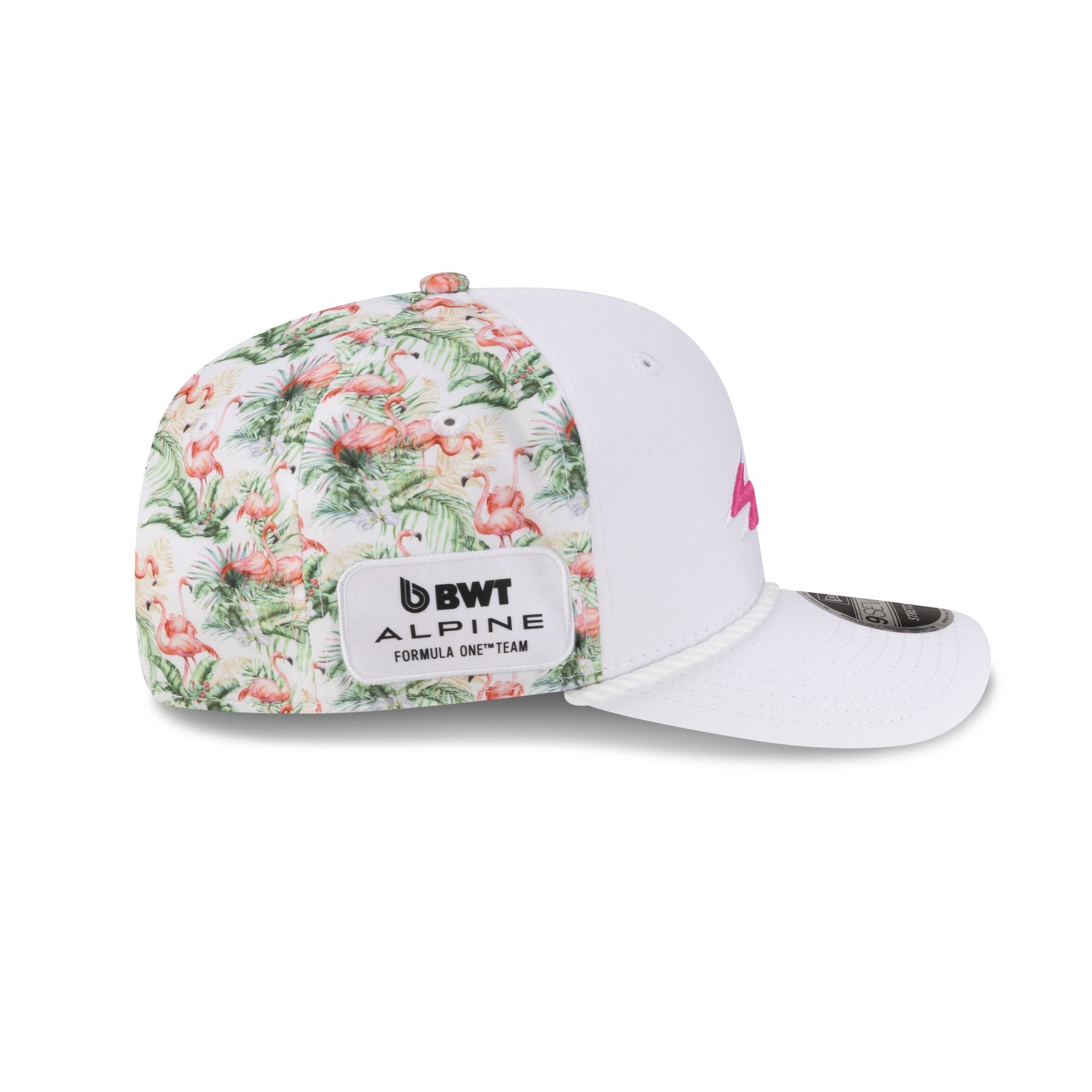 2026 Miami Race Special BWT Alpine F1 Team 9SEVENTY Stretch-Snap Hat - Image 4