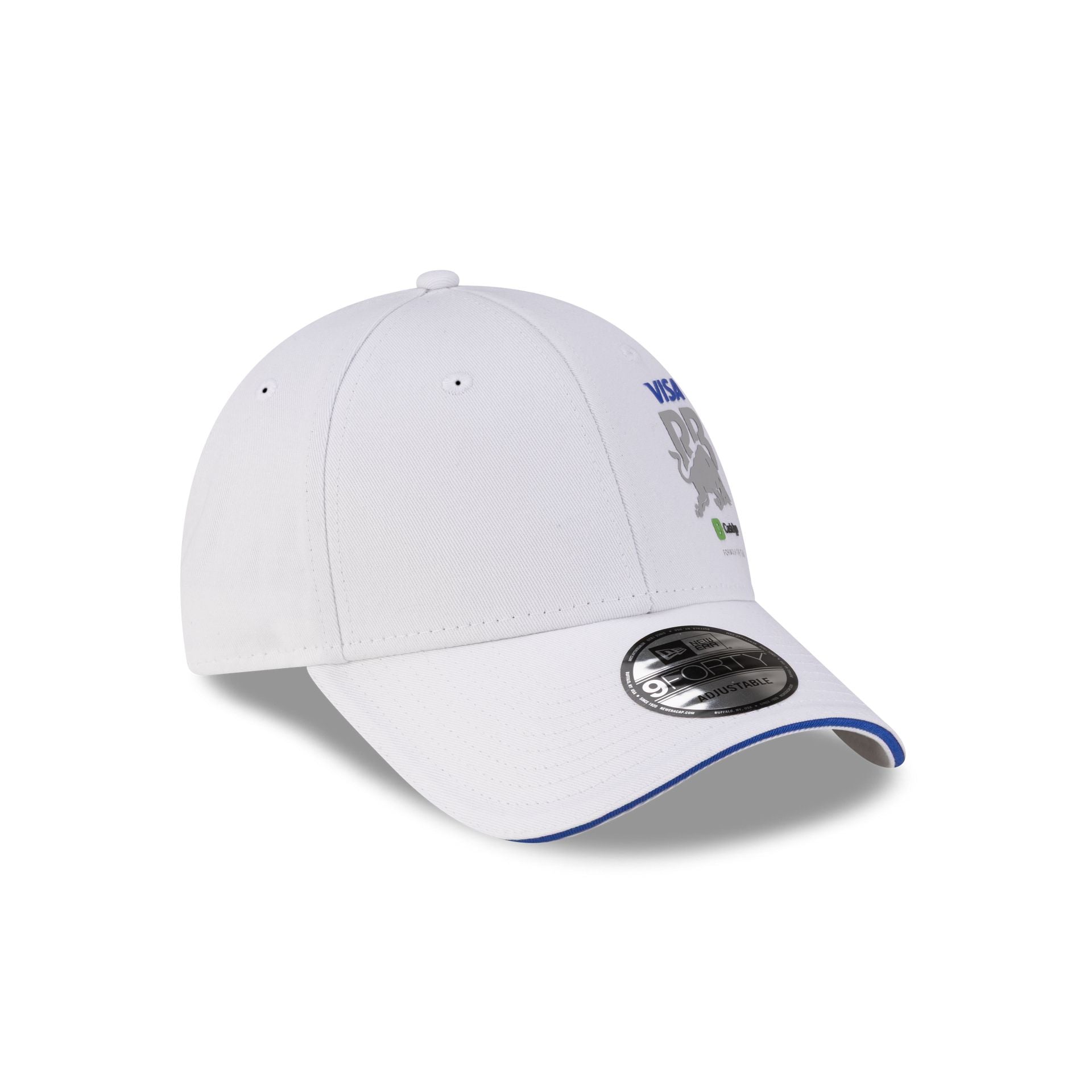 Visa Cash App Racing Bulls Essential White 9FORTY Adjustable Hat - Image 3
