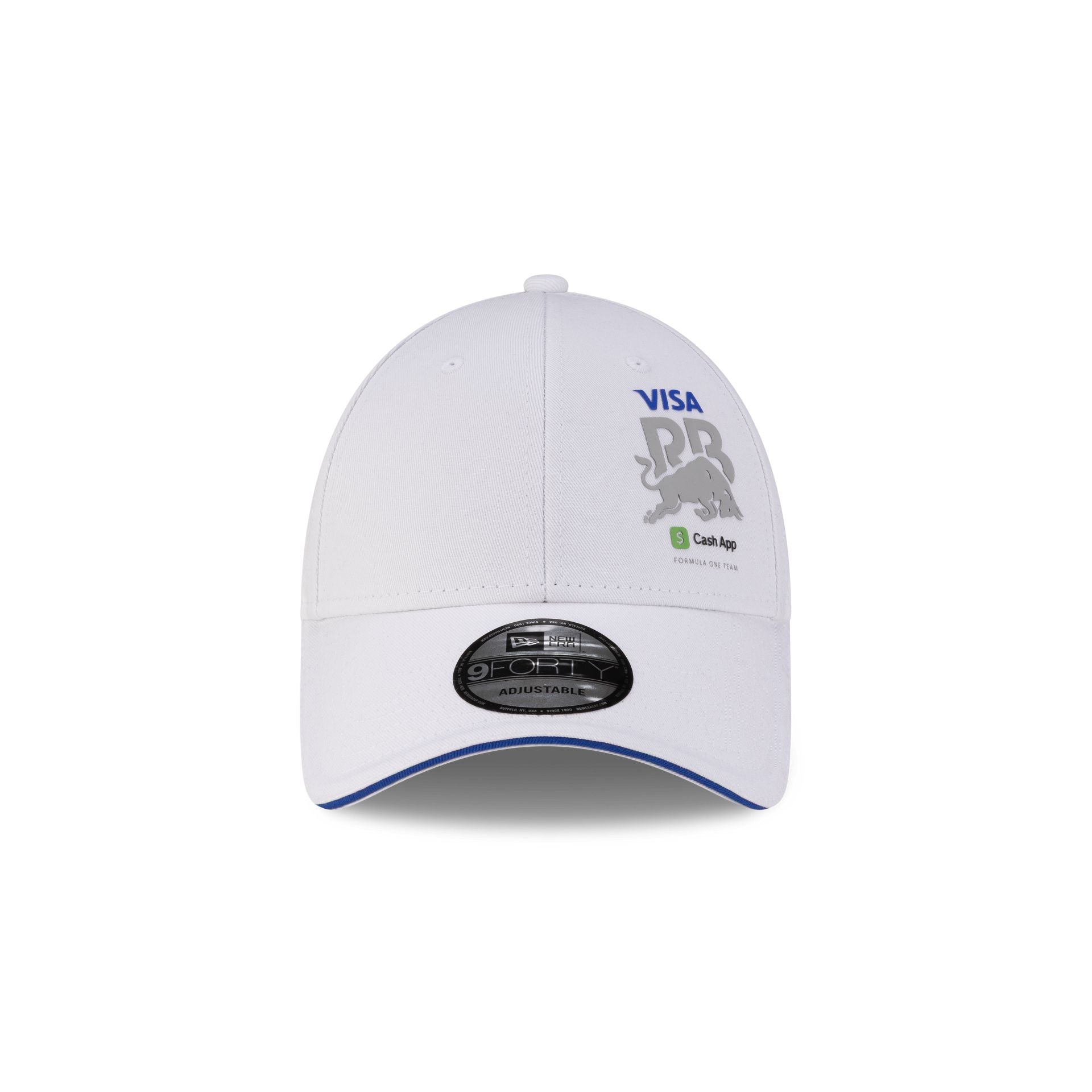 Visa Cash App Racing Bulls Essential White 9FORTY Adjustable Hat - Image 2