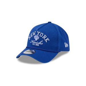 New York Knicks Stacked Rope 9FORTY A-Frame Snapback Hat