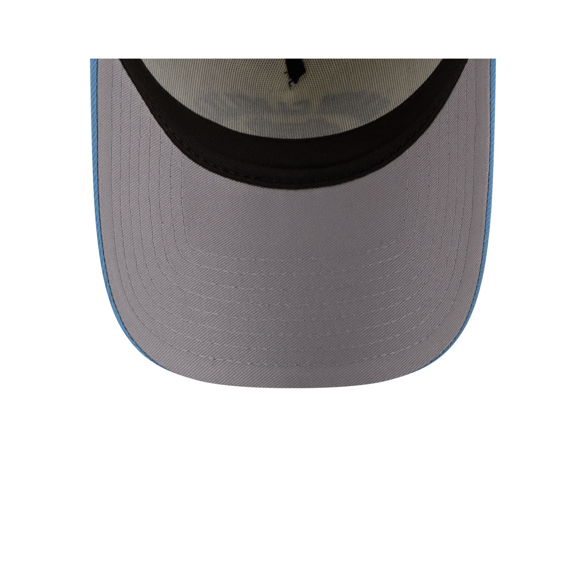North Carolina Tar Heels Chrome White Arched 9FORTY A-Frame Snapback Hat - Image 7