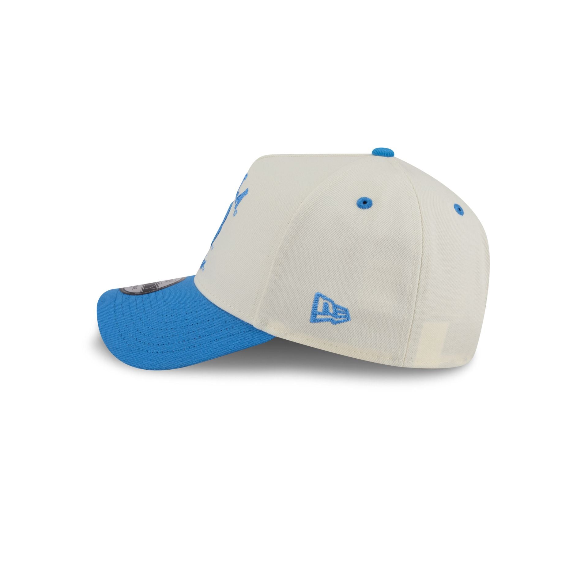UCLA Bruins Chrome White Arched 9FORTY A-Frame Snapback Hat - Image 5
