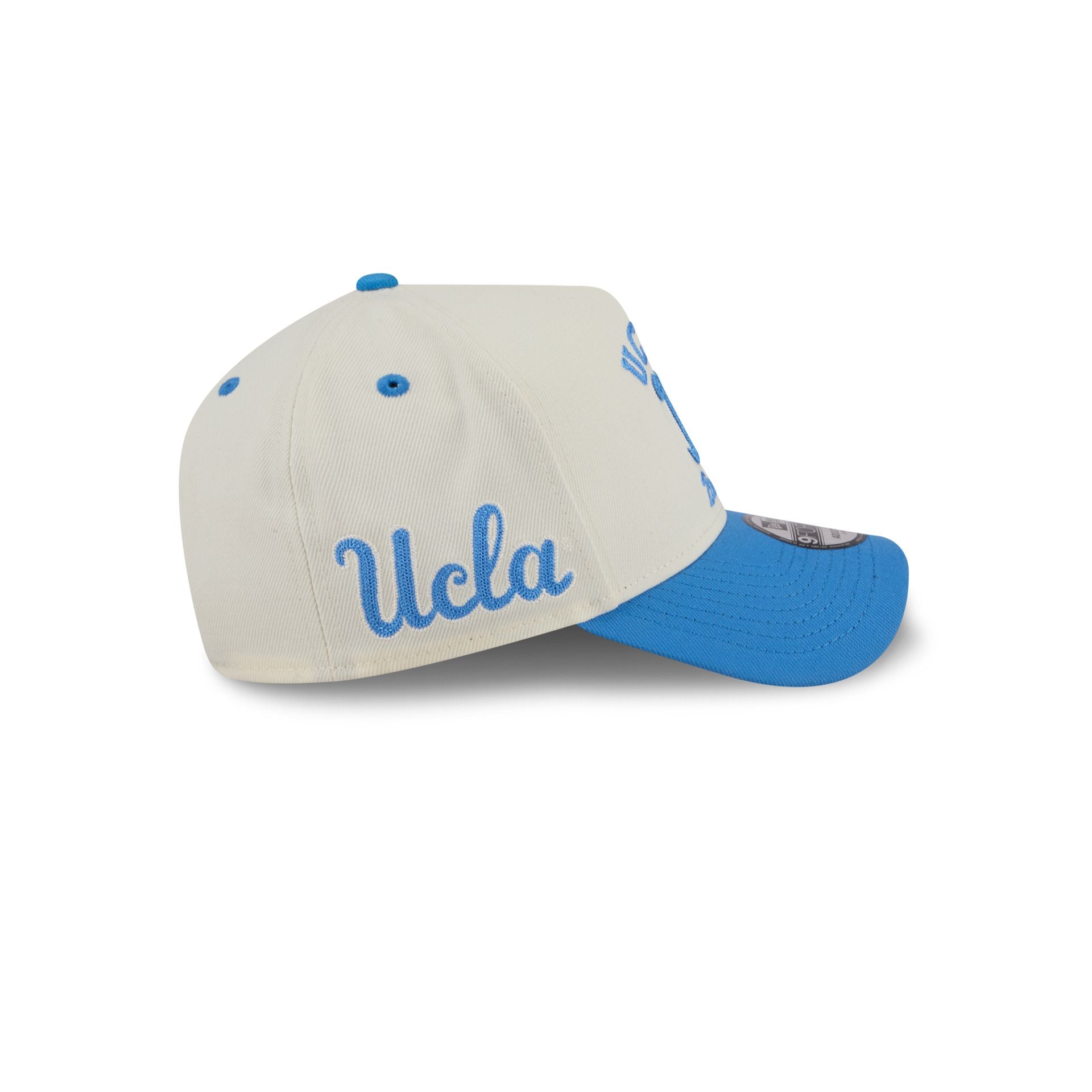 UCLA Bruins Chrome White Arched 9FORTY A-Frame Snapback Hat - Image 4