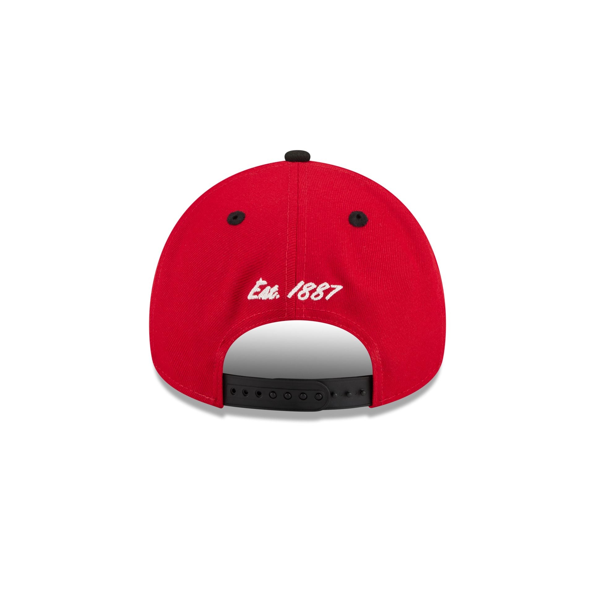 NC State Wolfpack Arched 9FORTY A-Frame Snapback Hat - Image 6
