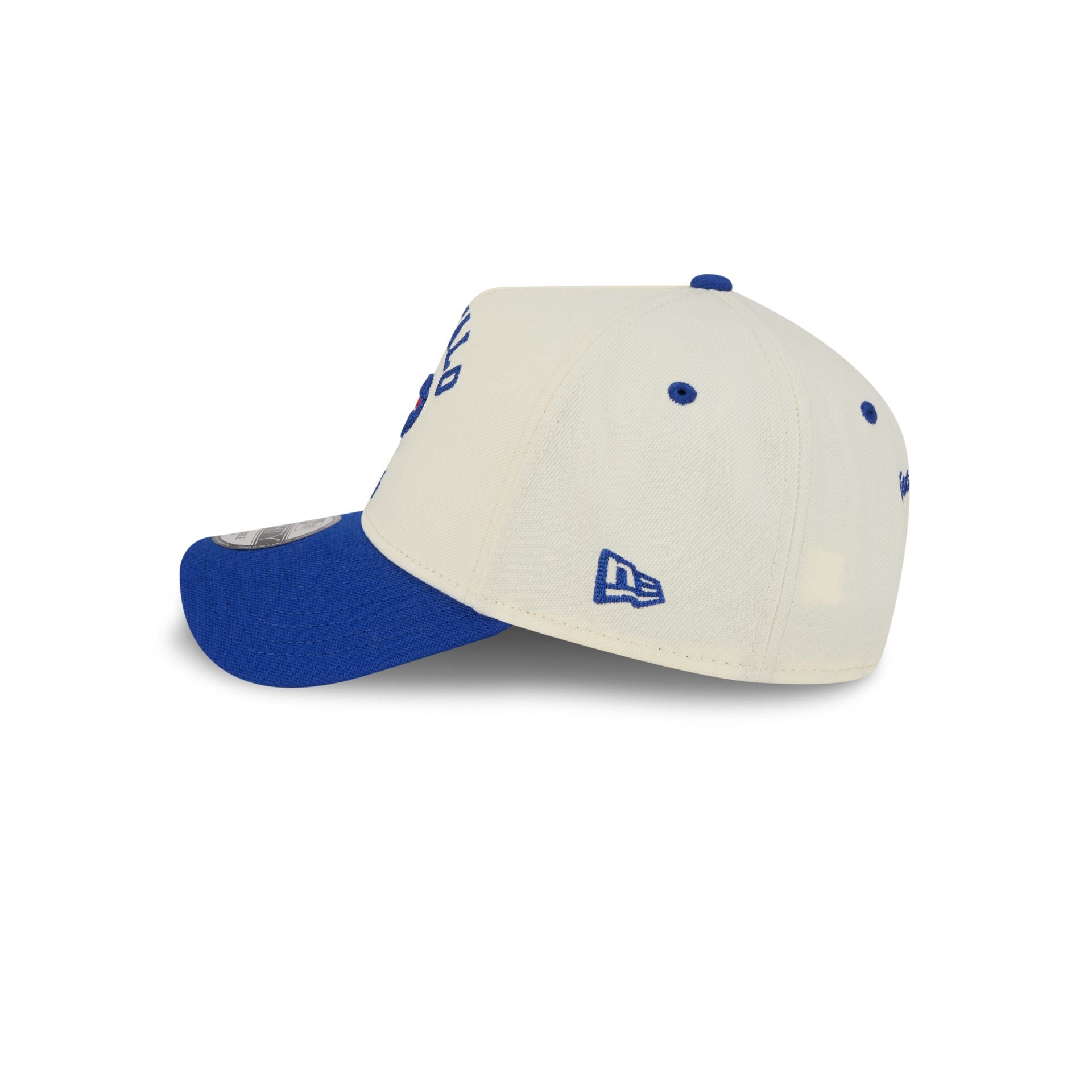 Buffalo Bills Chrome White Arched 9FORTY A-Frame Snapback Hat - Image 5