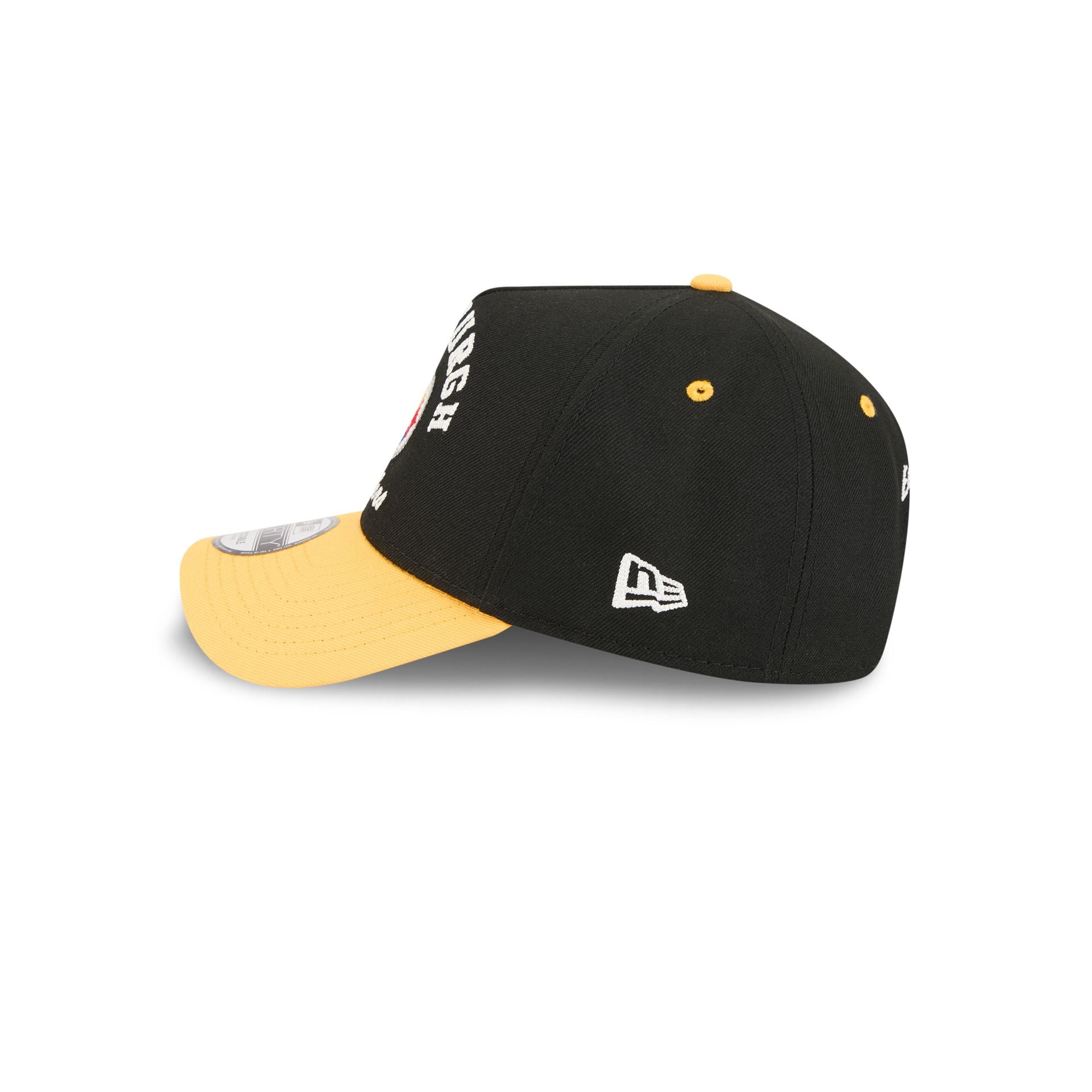 Pittsburgh Steelers Arched 9FORTY A-Frame Snapback Hat - Image 5