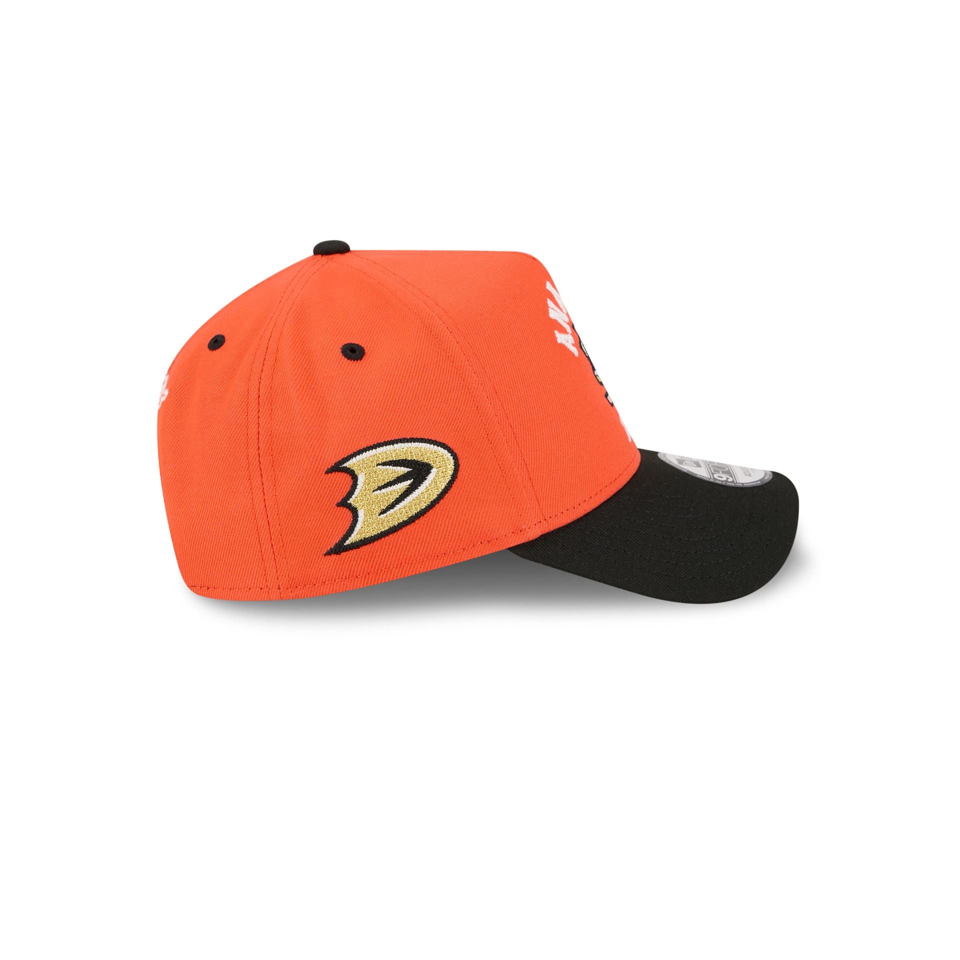 Anaheim Ducks Arched 9FORTY A-Frame Snapback Hat - Image 4