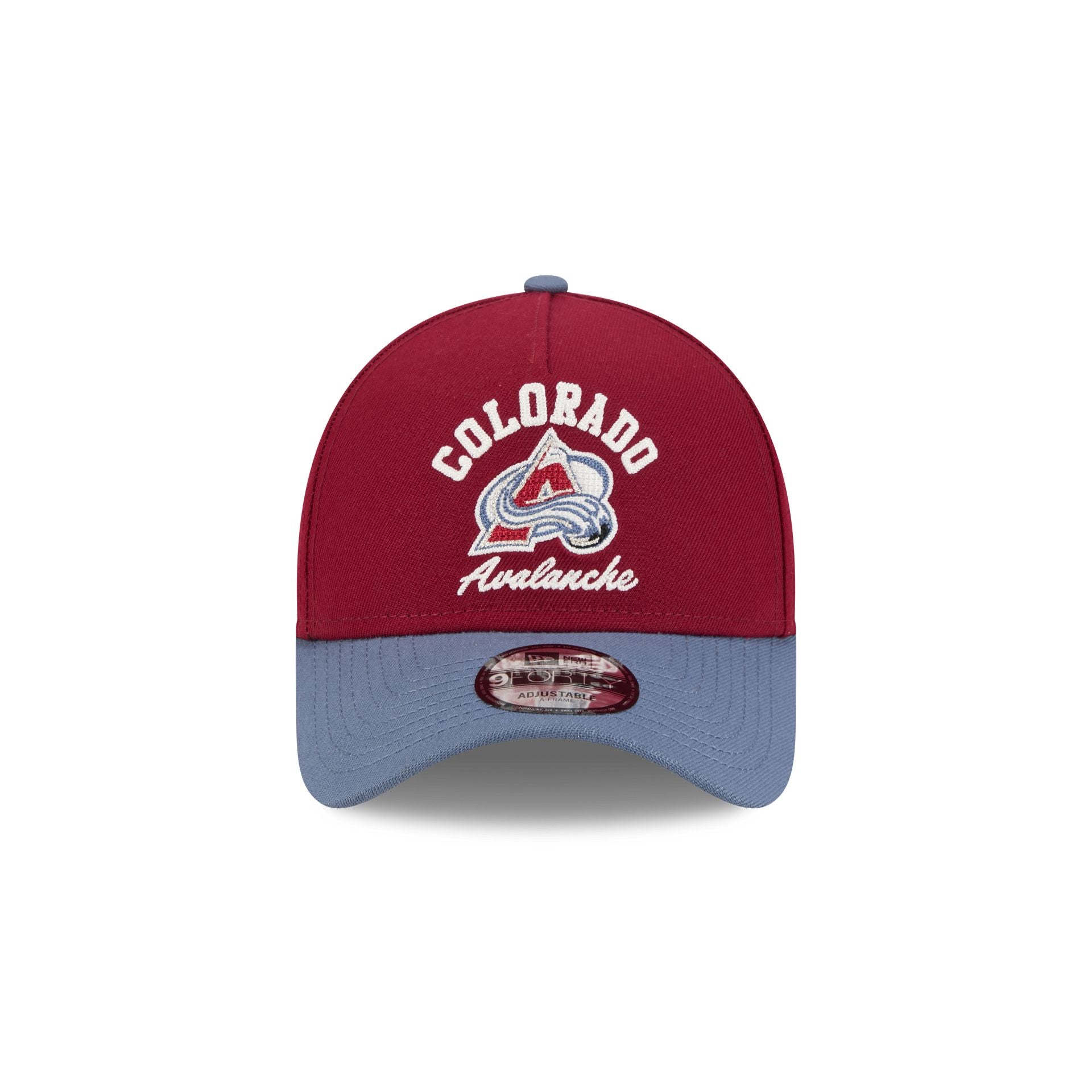 Colorado Avalanche Arched 9FORTY A-Frame Snapback Hat - Image 2