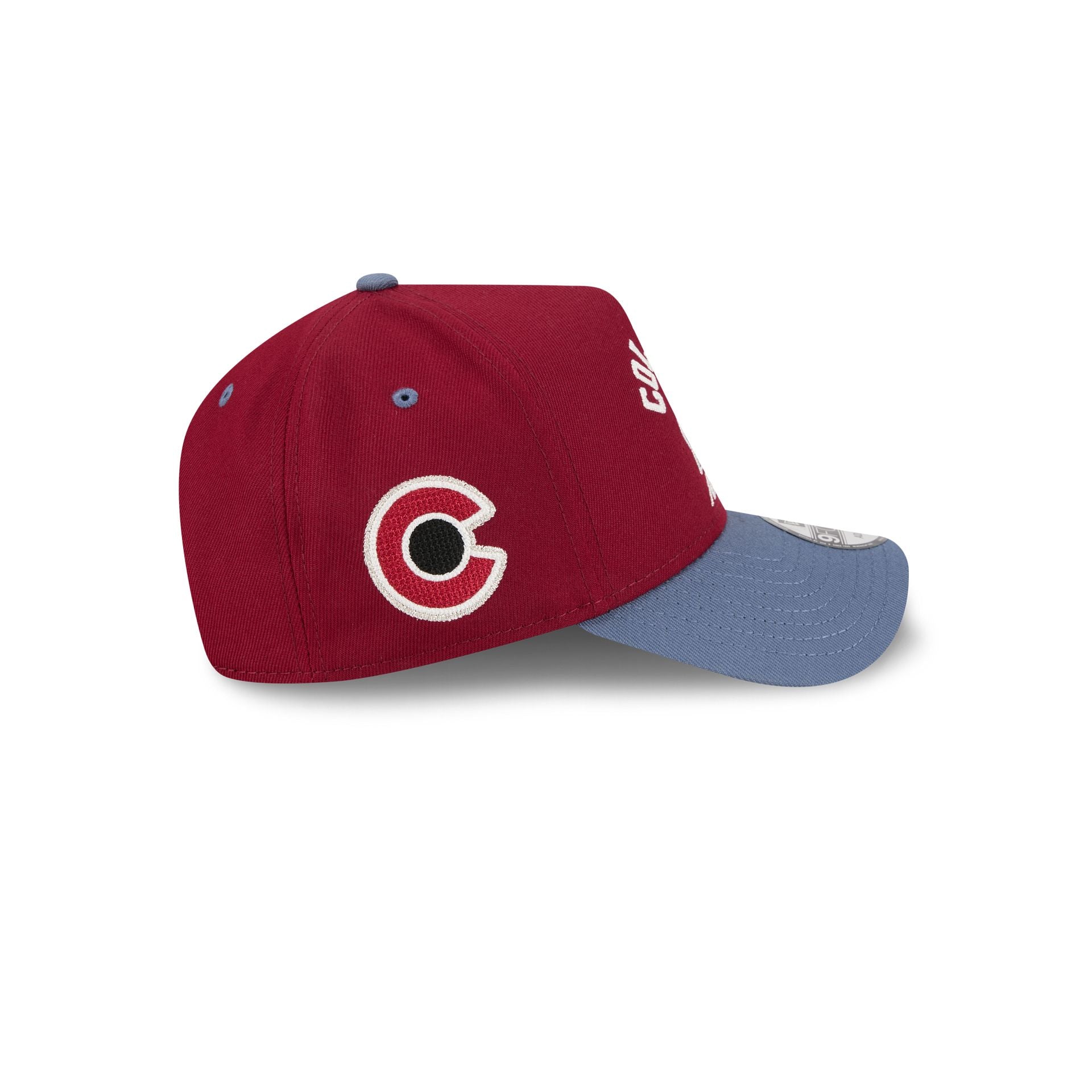 Colorado Avalanche Arched 9FORTY A-Frame Snapback Hat - Image 4