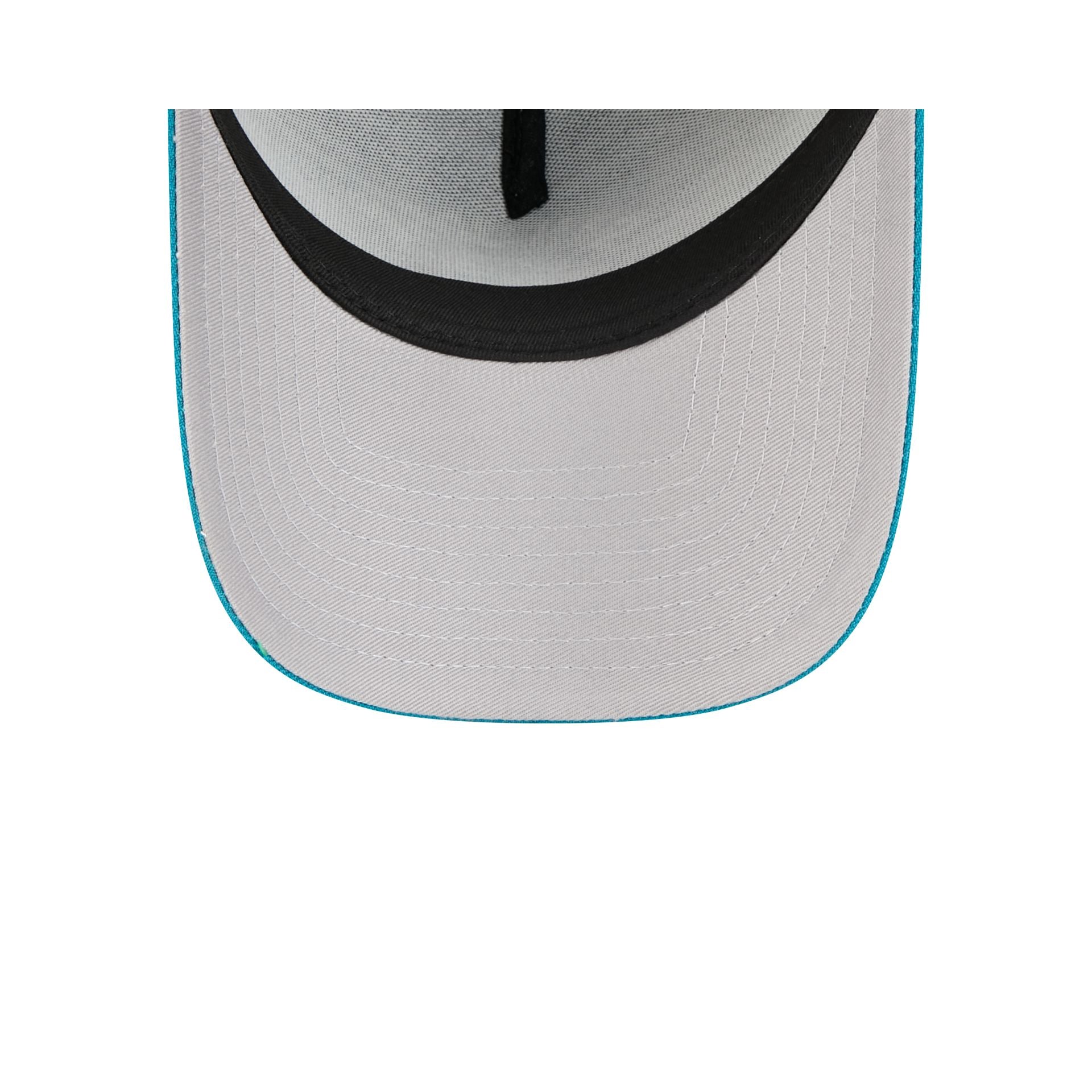 San Jose Sharks Arched 9FORTY A-Frame Snapback Hat - Image 7