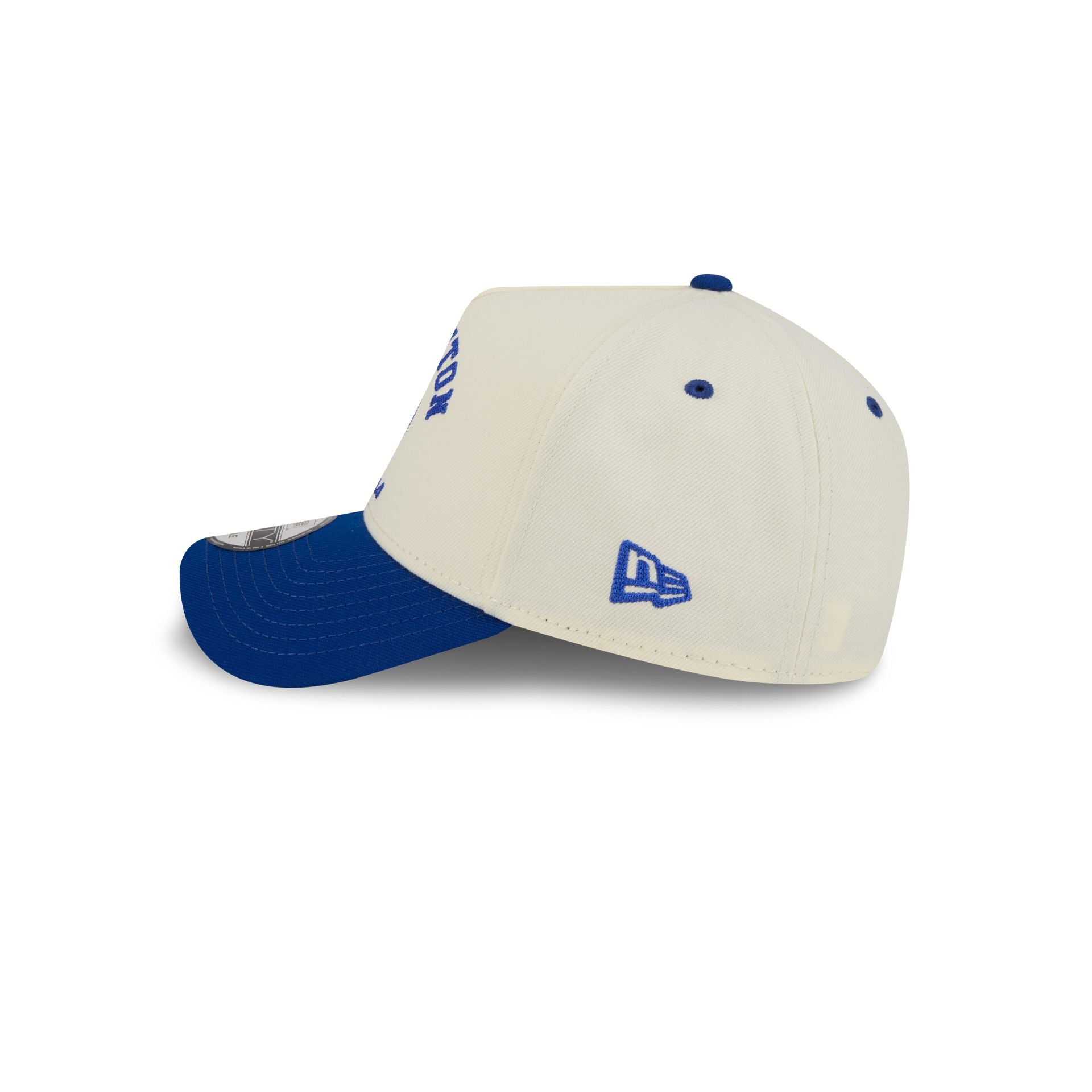 Edmonton Oilers Chrome White Arched 9FORTY A-Frame Snapback Hat - Image 5