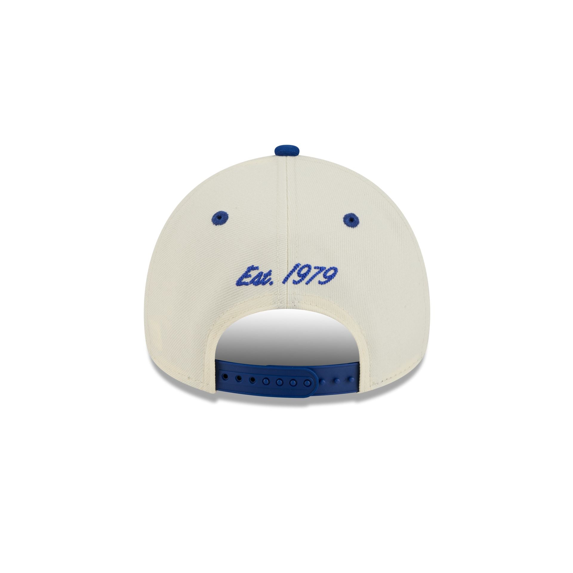 Edmonton Oilers Chrome White Arched 9FORTY A-Frame Snapback Hat - Image 6