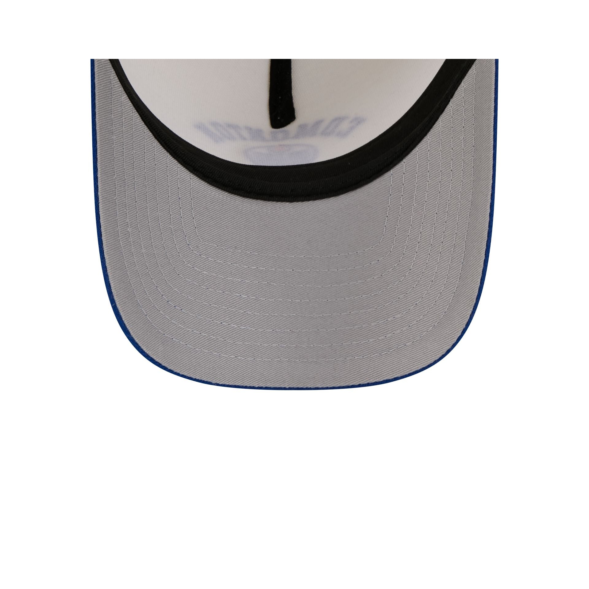 Edmonton Oilers Chrome White Arched 9FORTY A-Frame Snapback Hat - Image 7