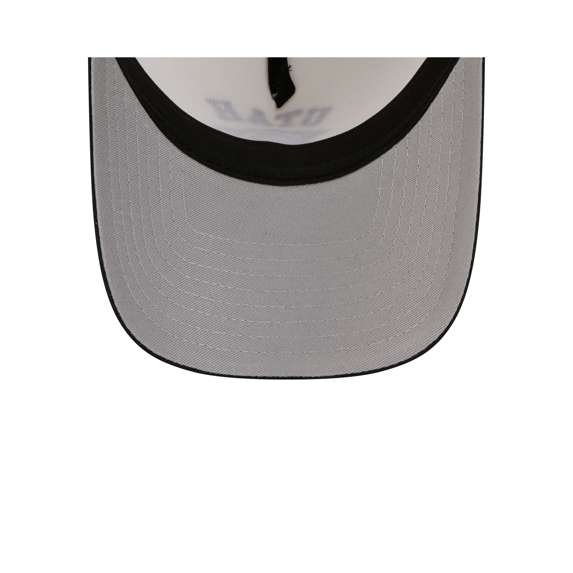 Utah Mammoth Chrome White Arched 9FORTY A-Frame Snapback Hat - Image 7
