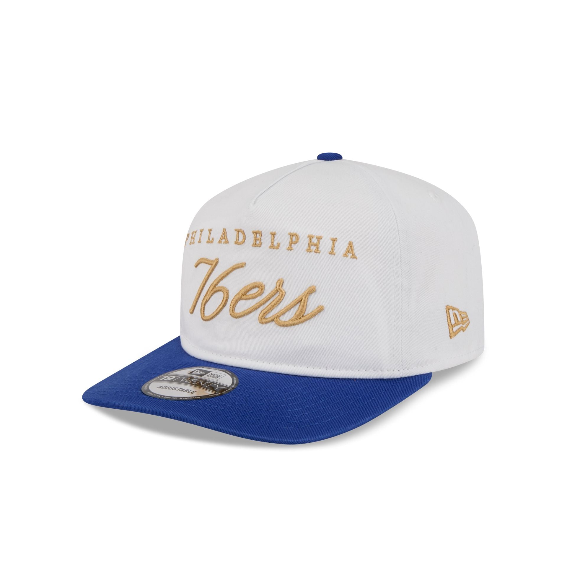 Philadelphia 76ers Gold Scripted 19TWENTY Adjustable Hat - Image 3