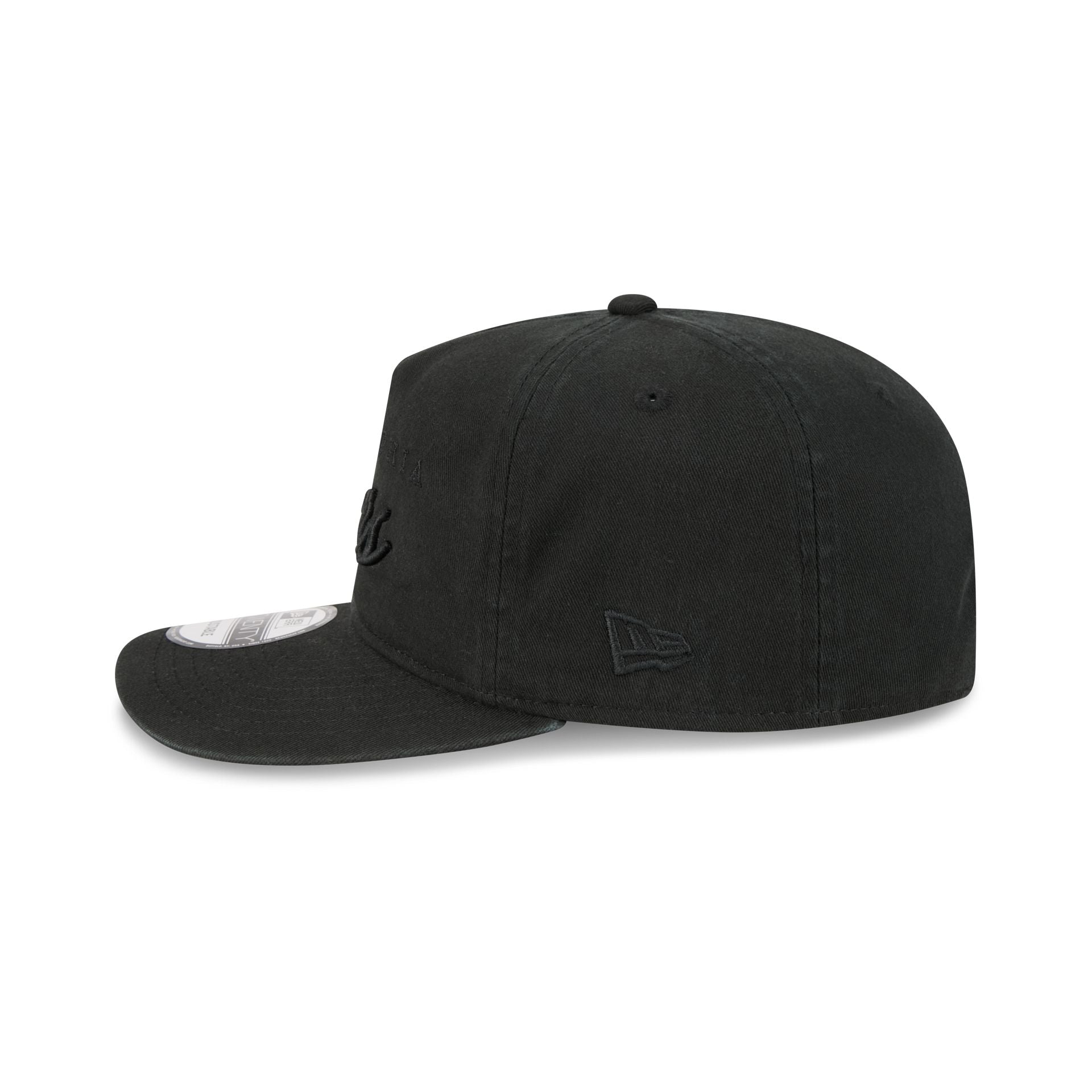 Philadelphia 76ers All Black Scripted 19TWENTY Adjustable Hat - Image 5